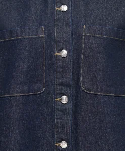Dames blouse blauw