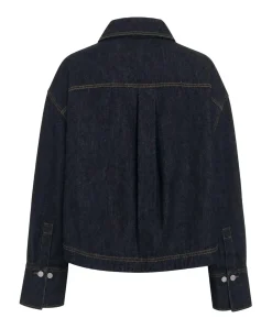 Dames blouse blauw
