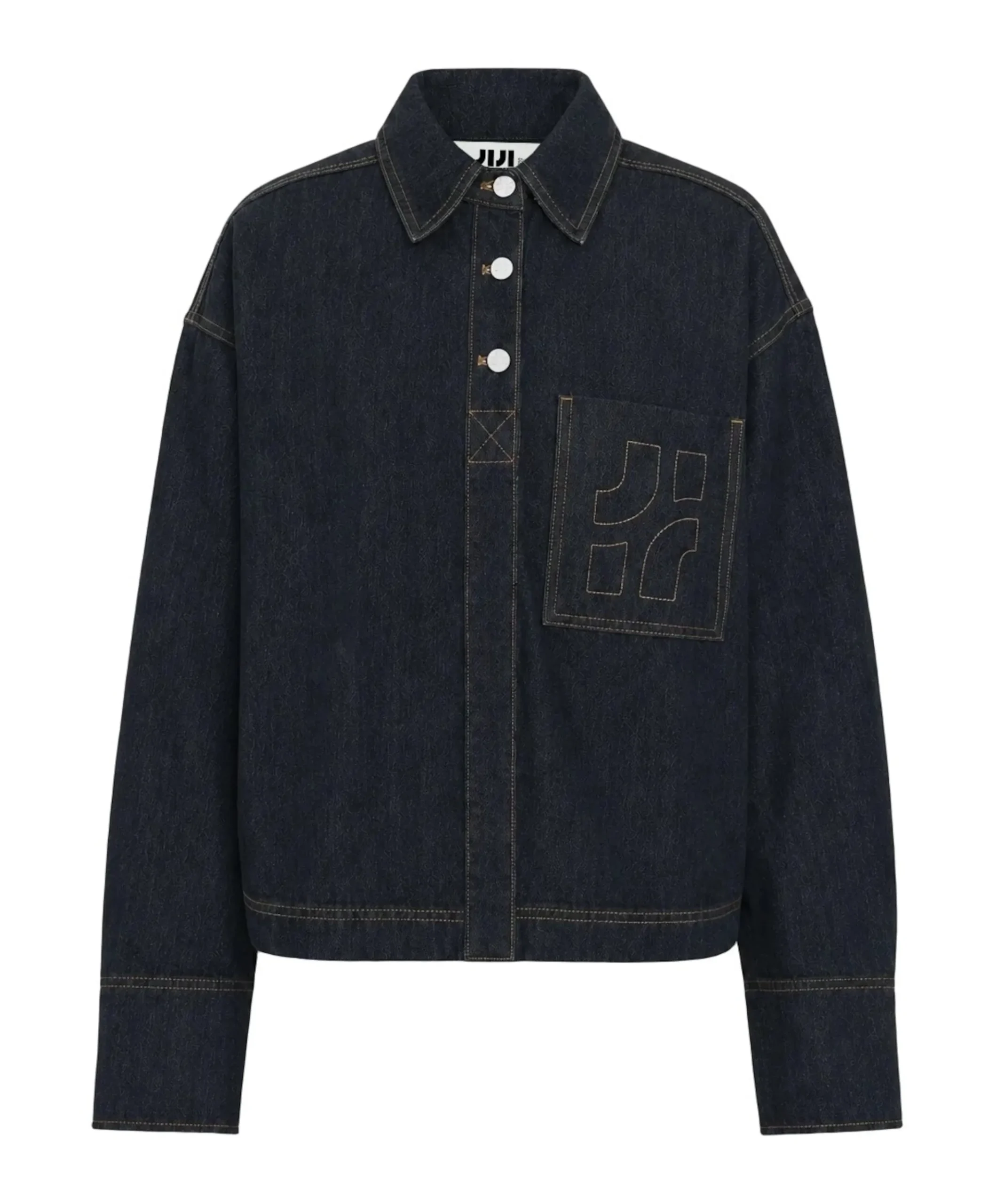 Dames blouse blauw