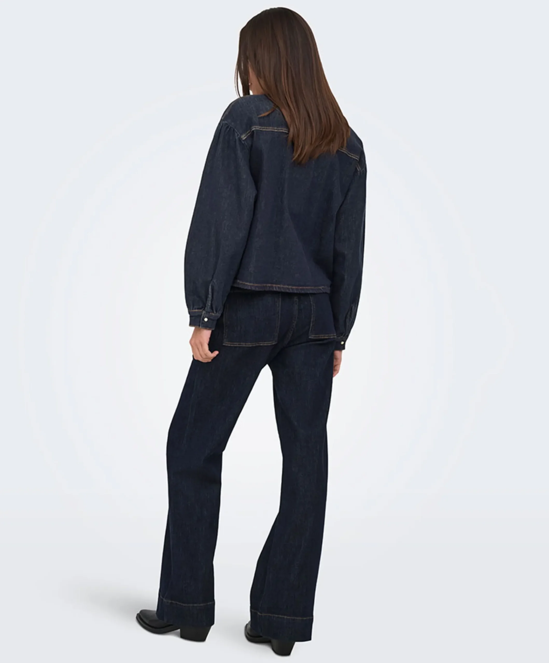 Dames blouse blauw