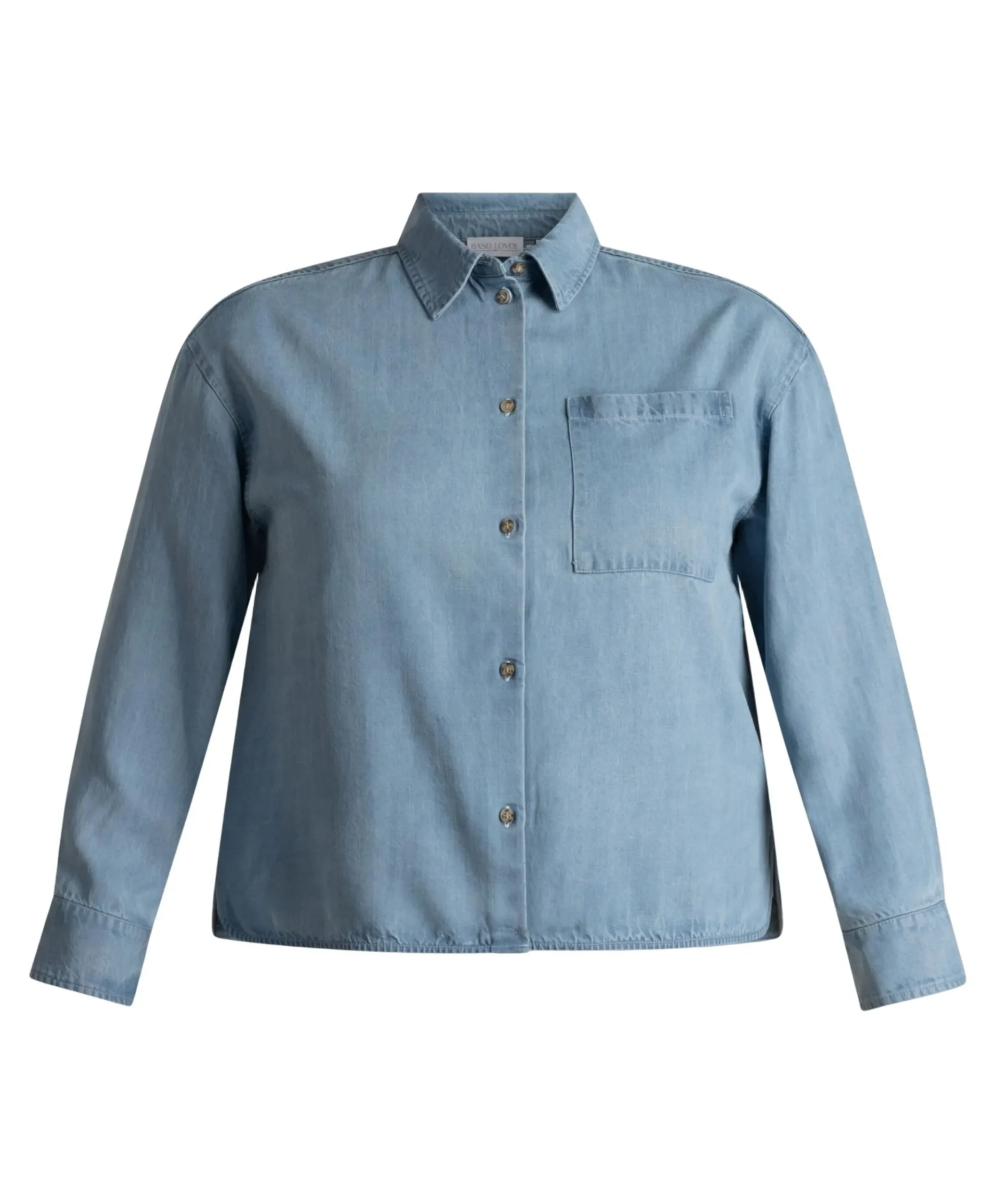 Dames blouse blauw