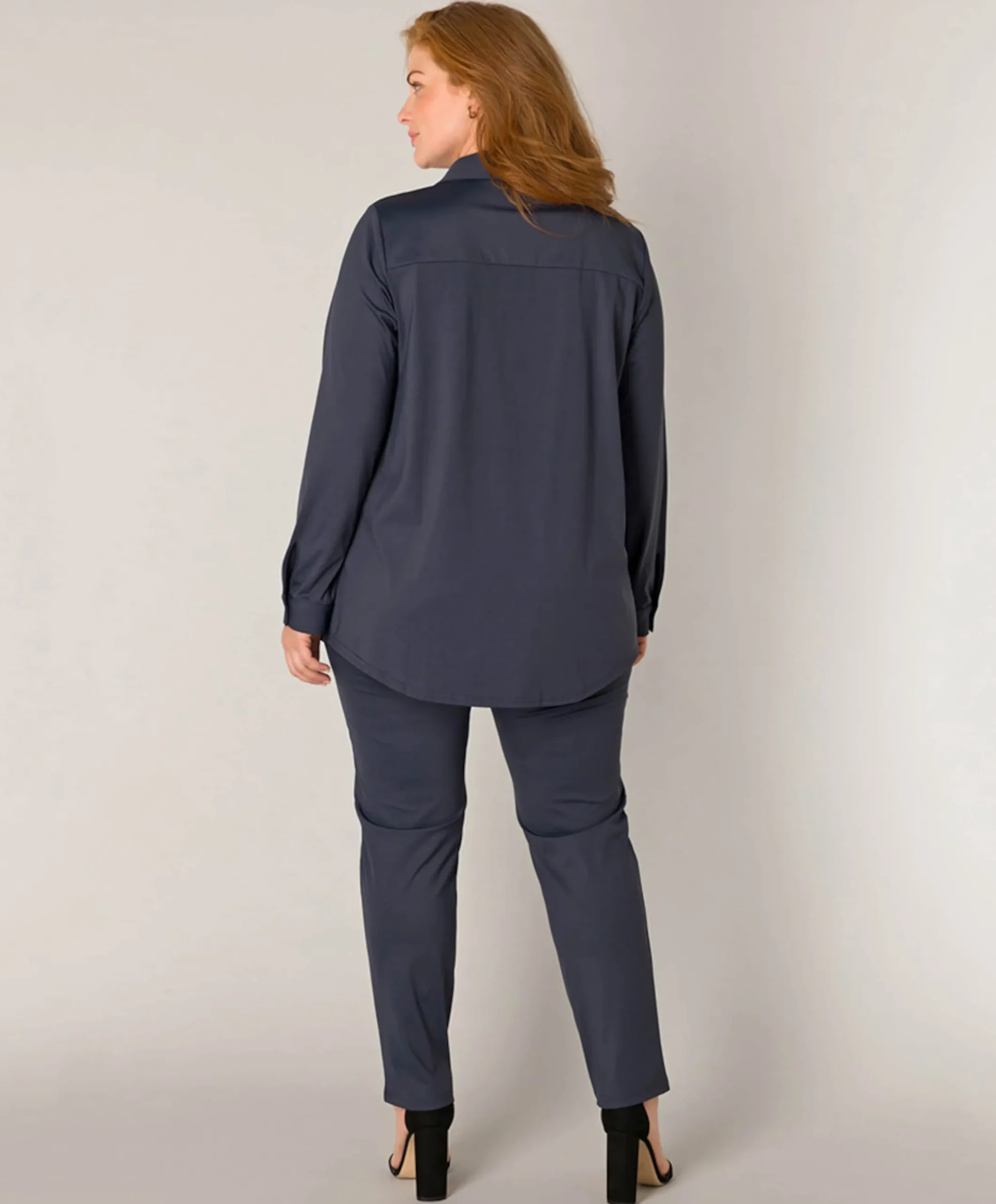 Dames blouse blauw