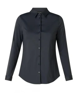 Dames blouse blauw