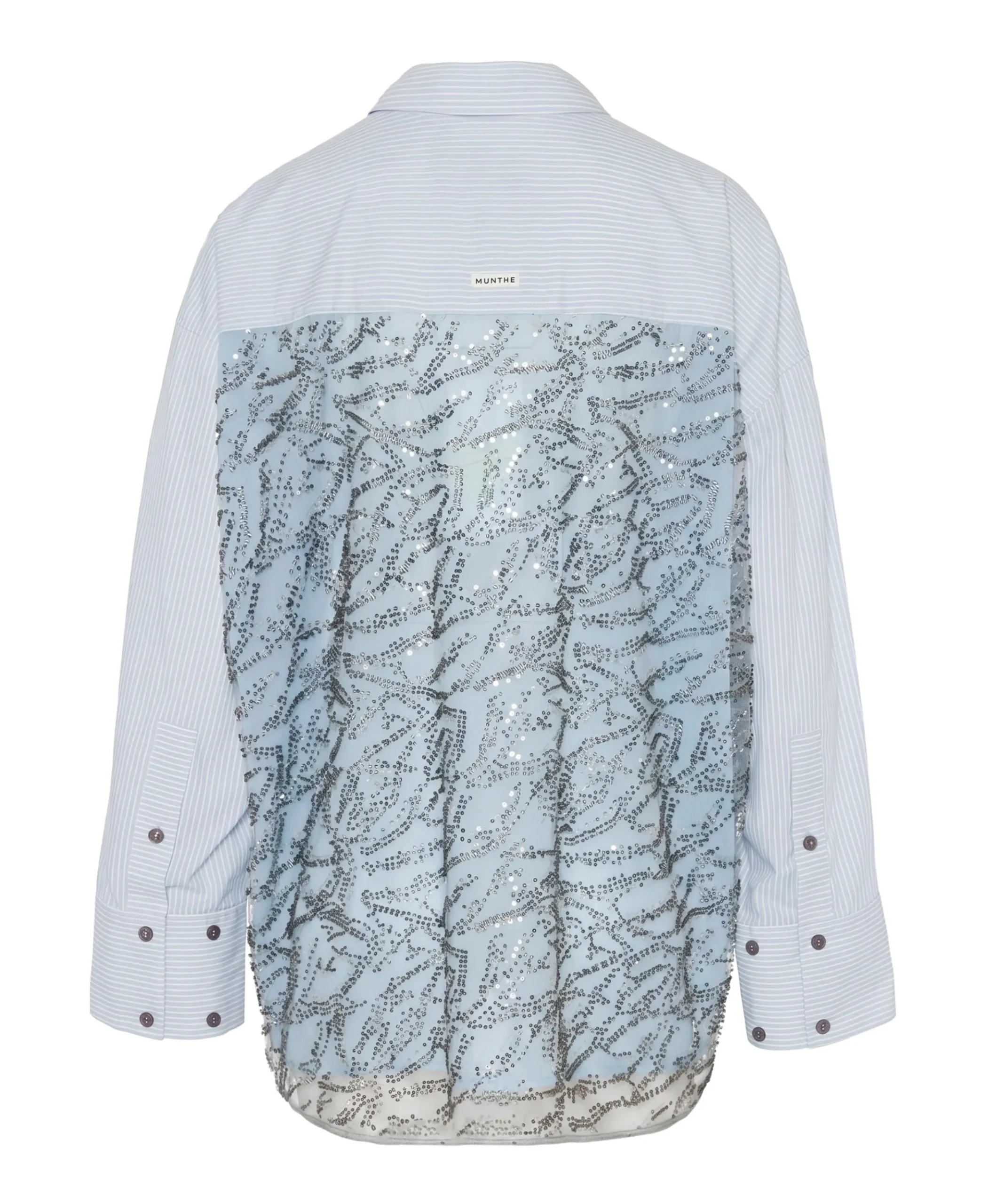 Dames blouse blauw