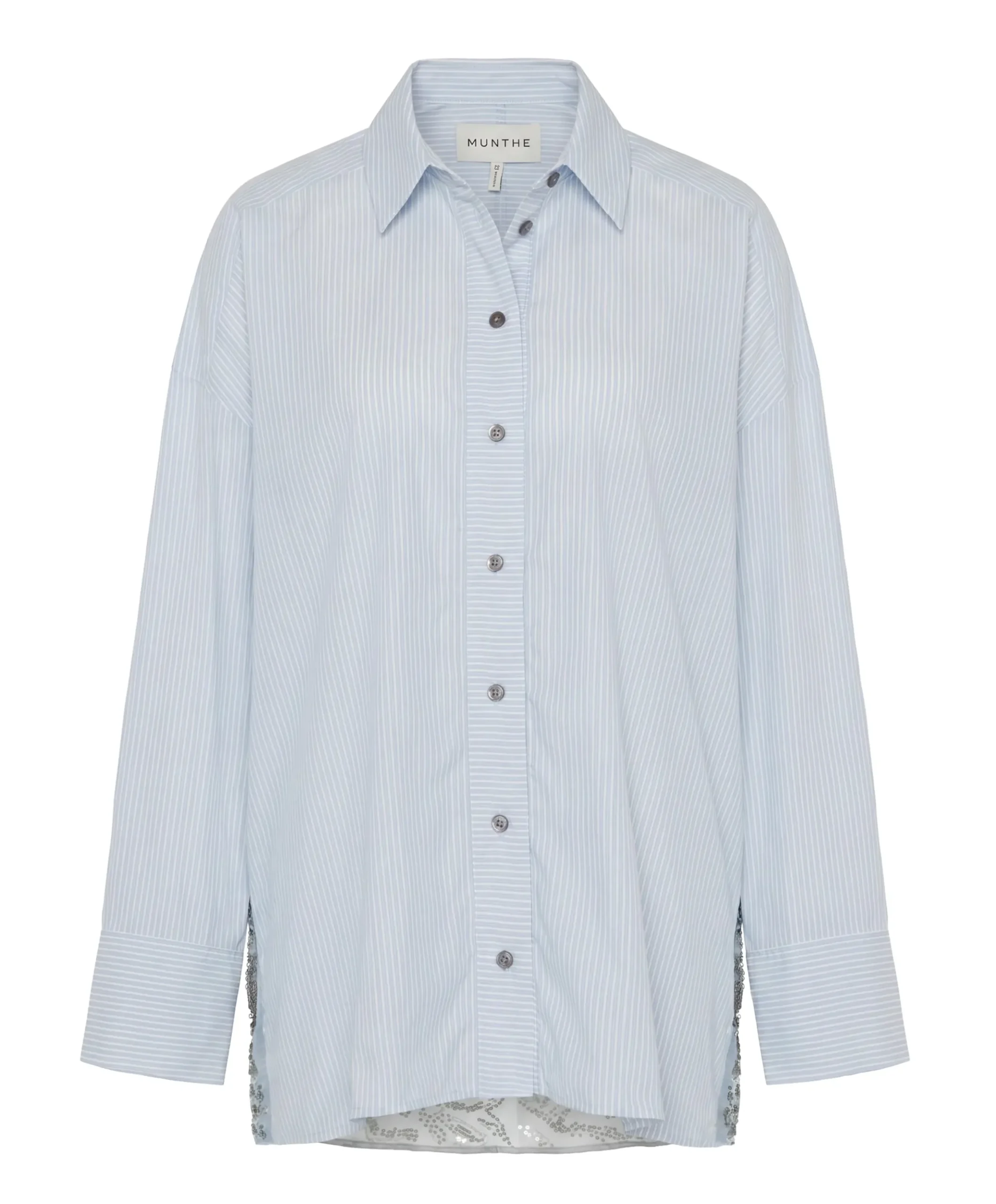 Dames blouse blauw