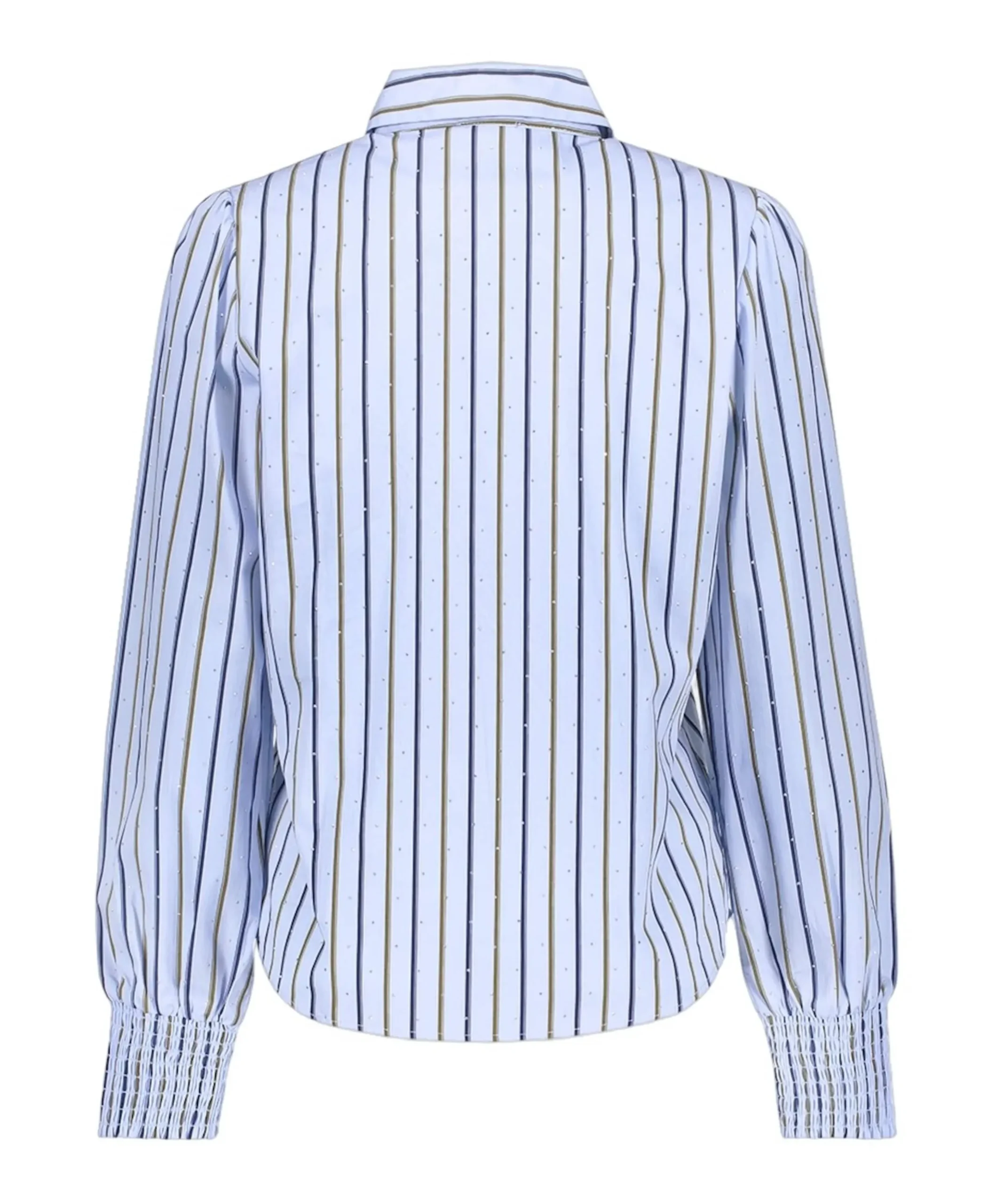 Dames blouse blauw