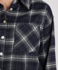 Dames blouse blauw