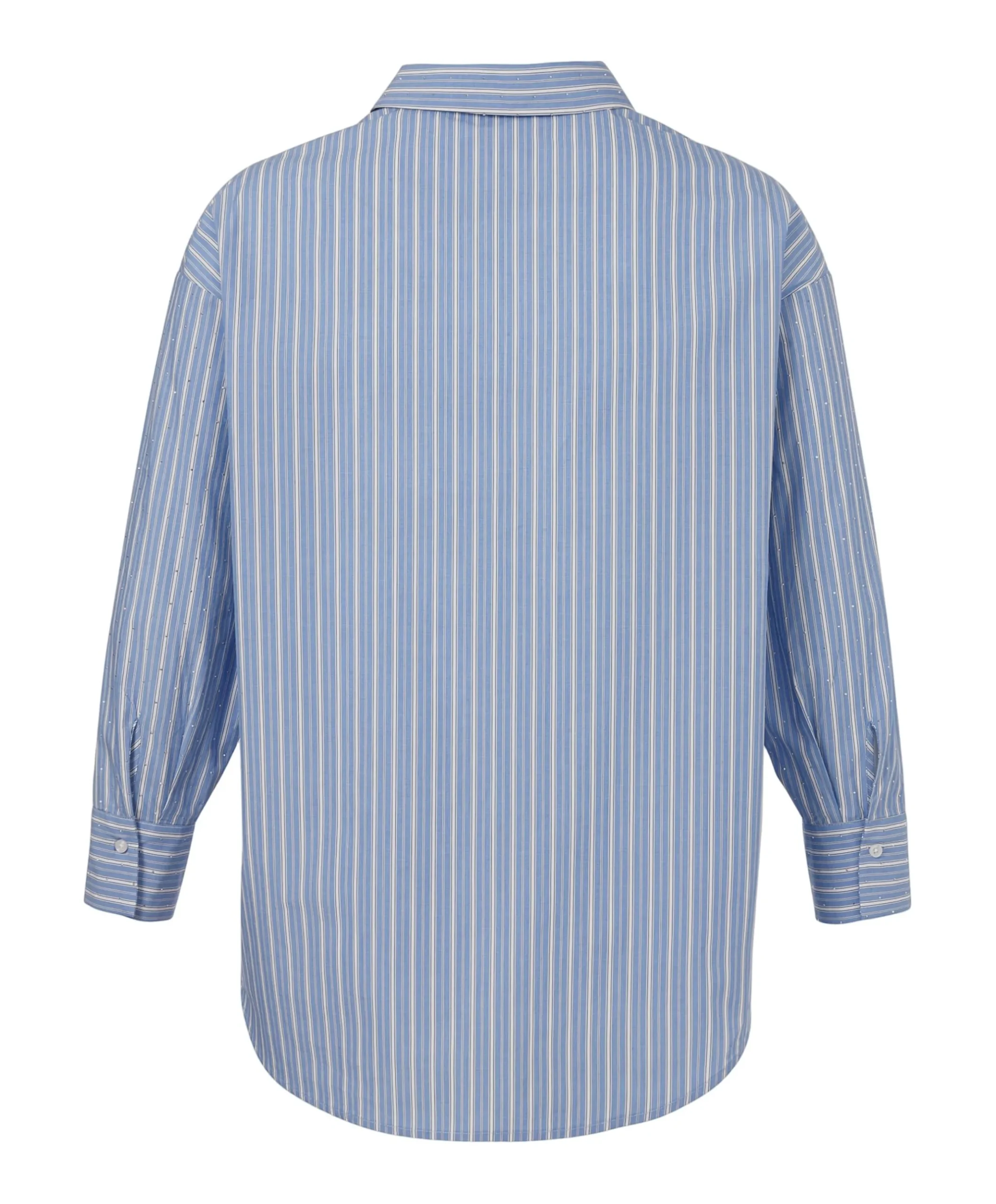 Dames blouse blauw