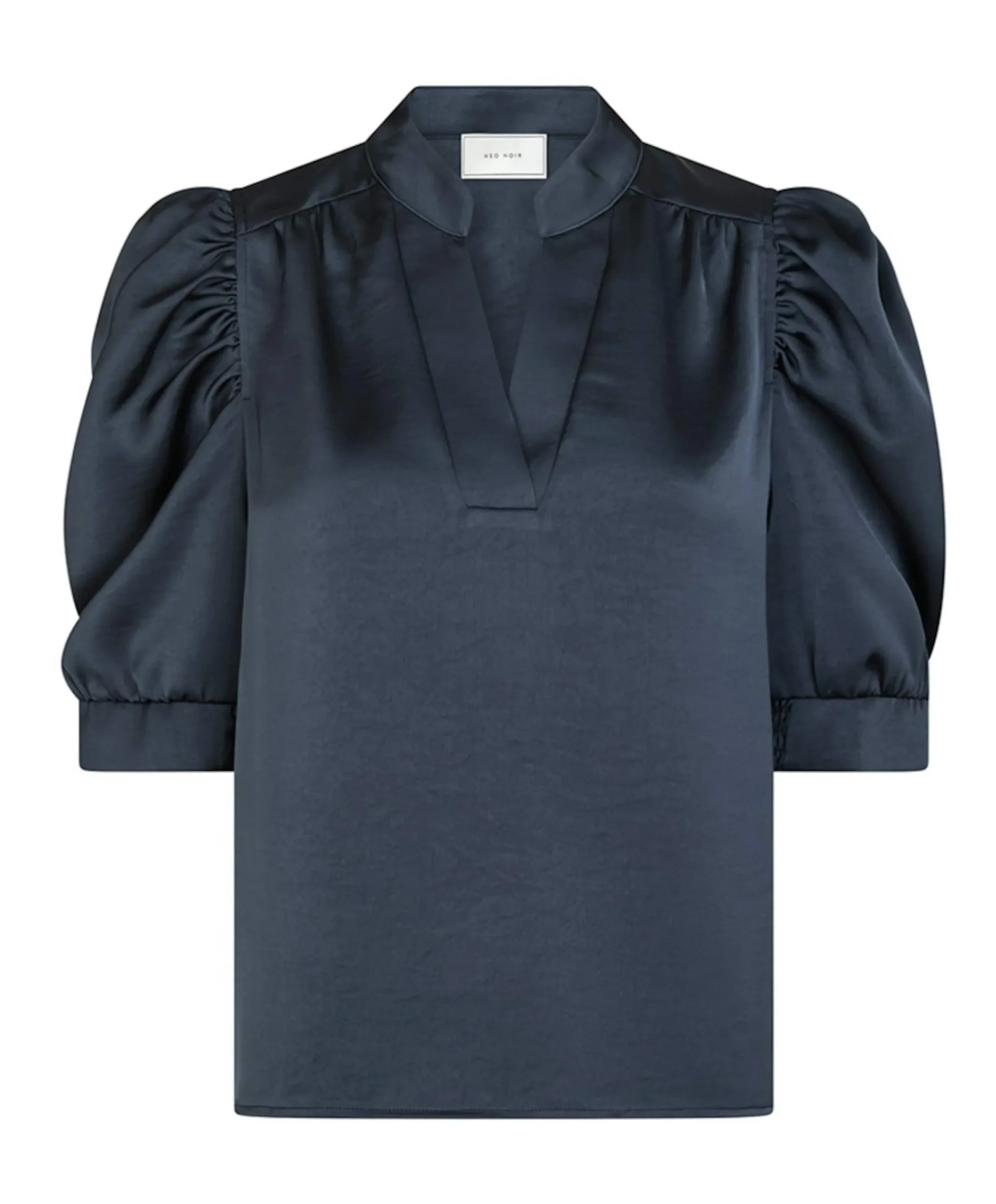Dames blouse blauw
