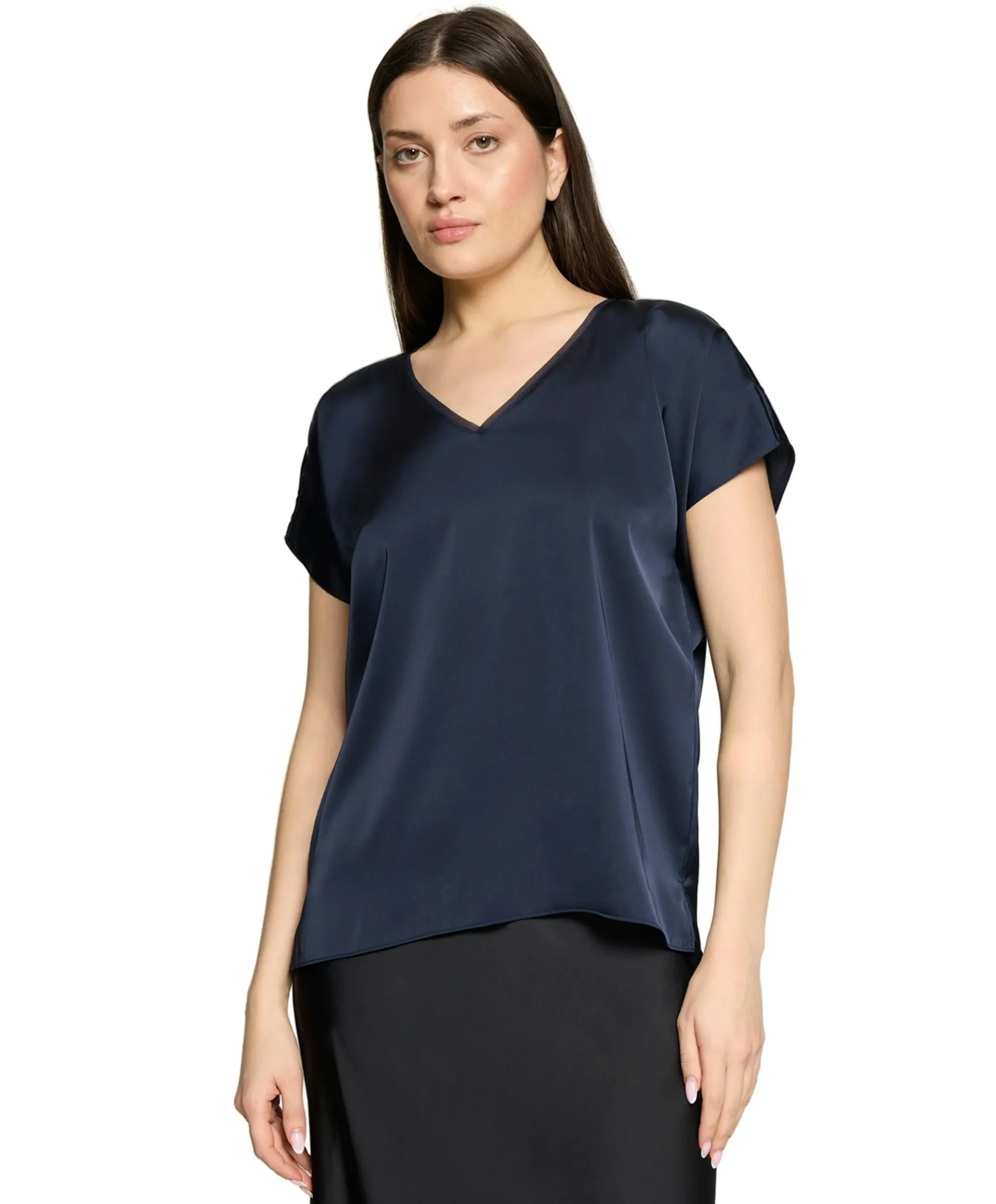 Dames blouse blauw