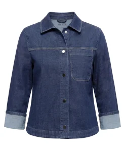 Dames blouse blauw