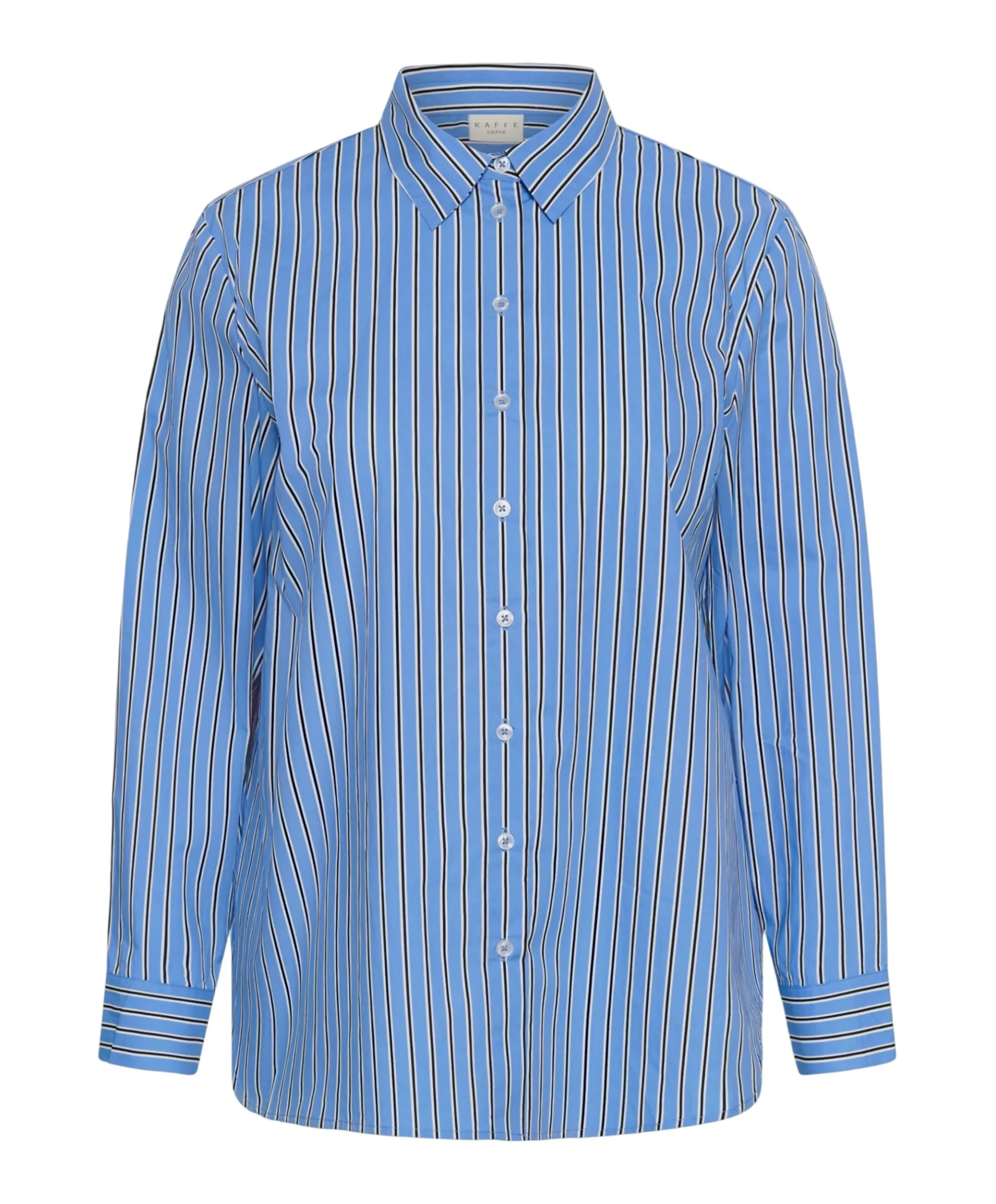 Dames blouse blauw