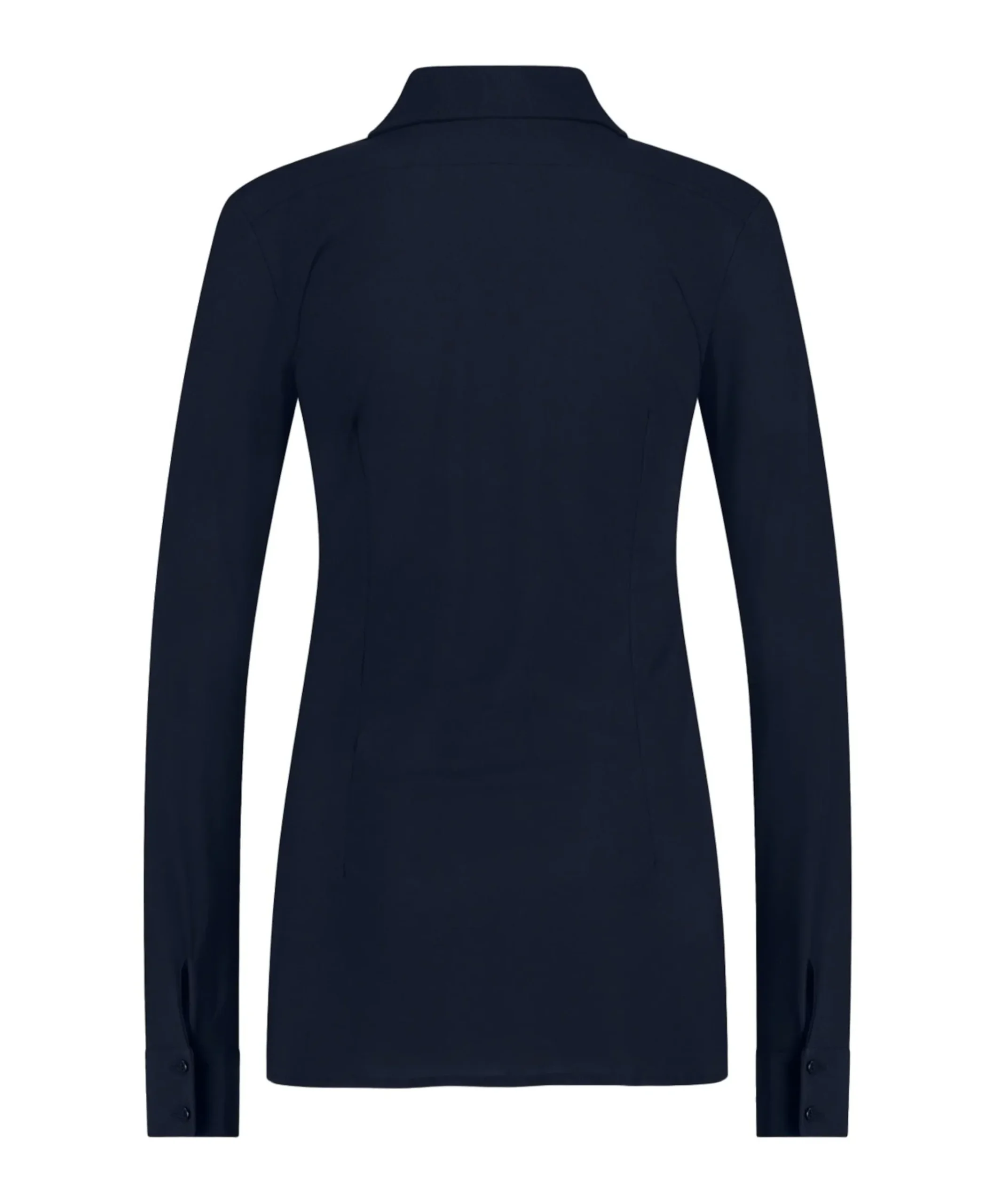 Dames blouse blauw