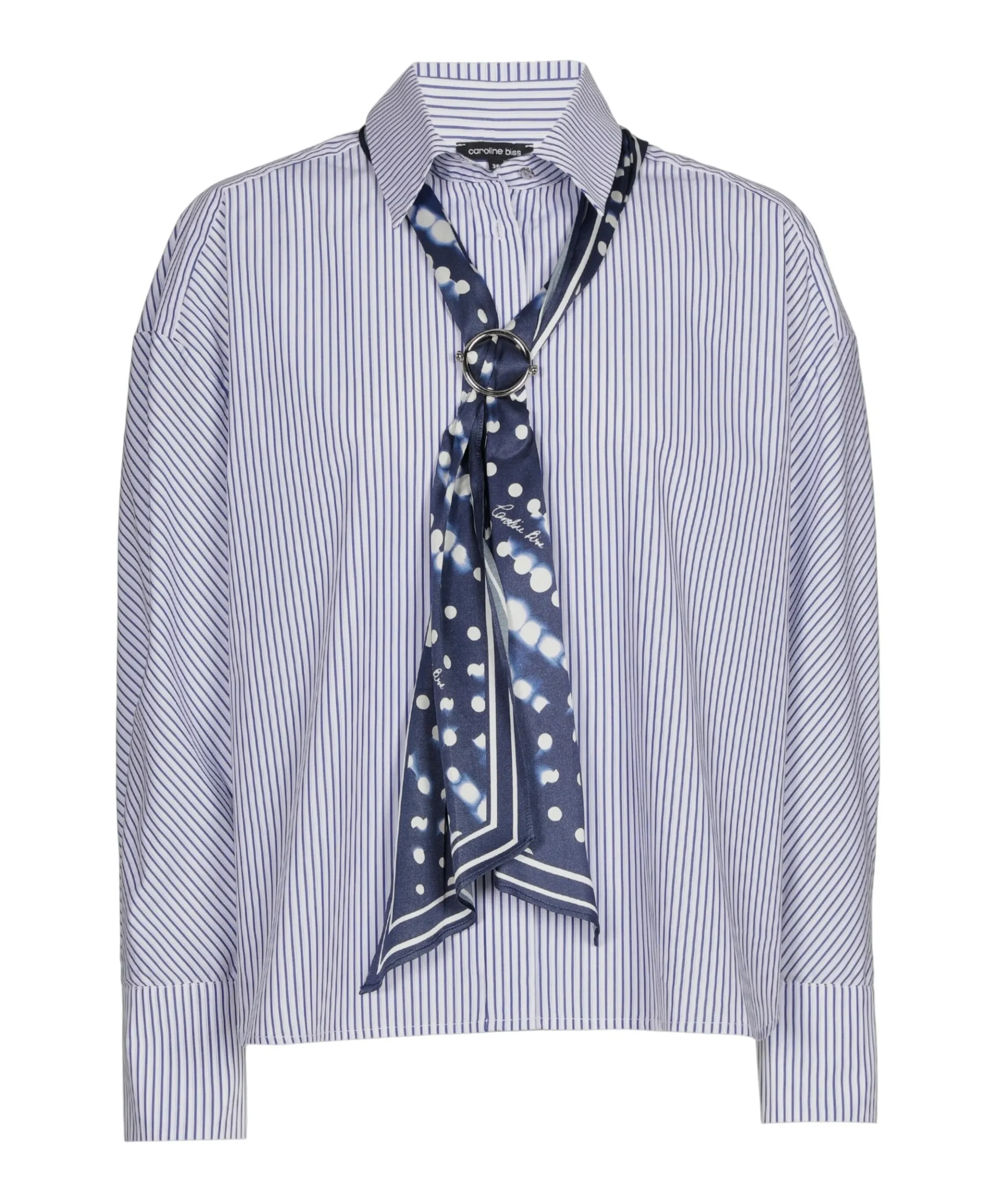 Dames blouse blauw
