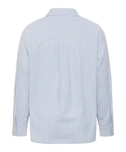 Dames blouse blauw