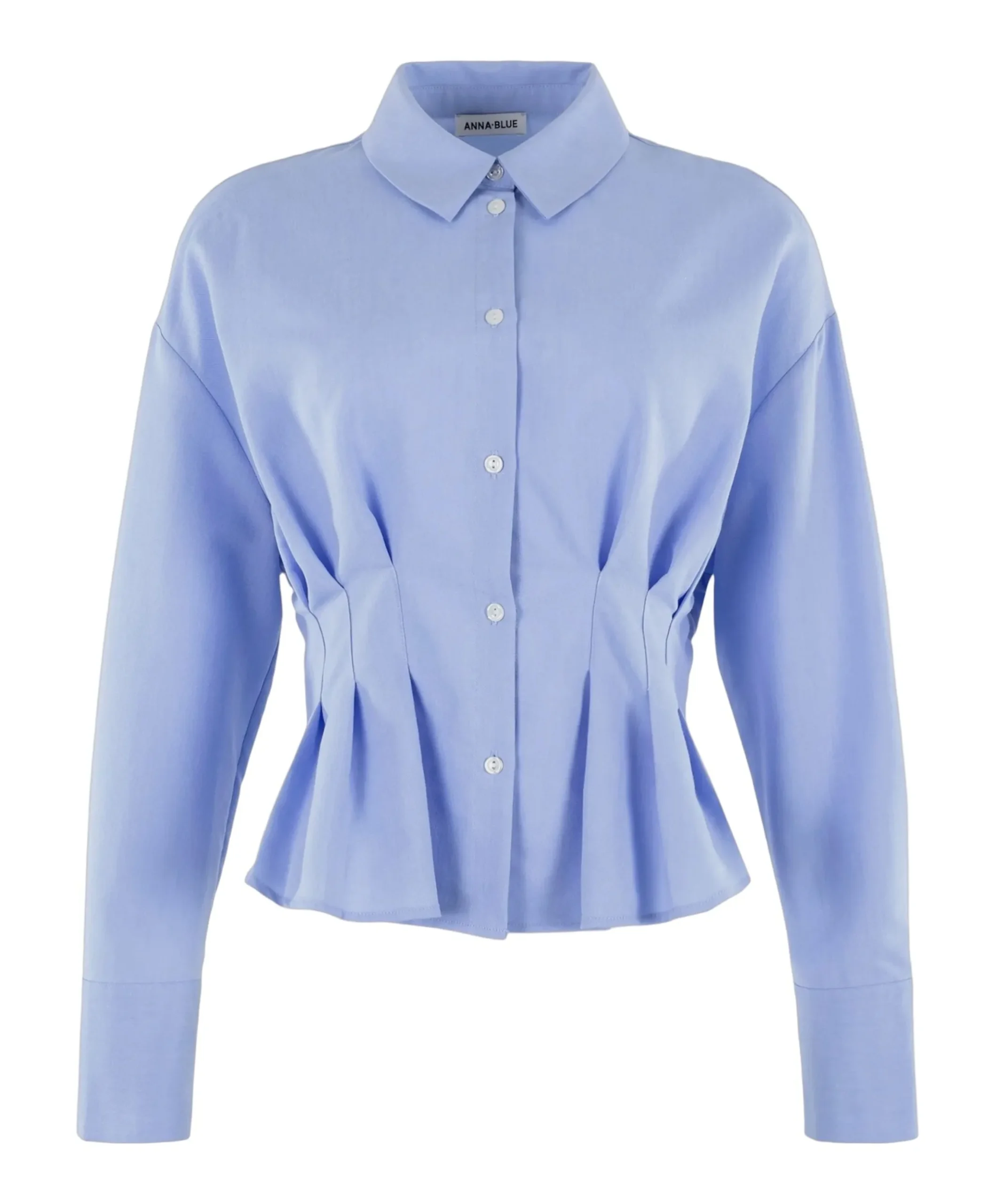 Dames blouse blauw