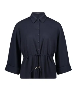 Dames blouse blauw