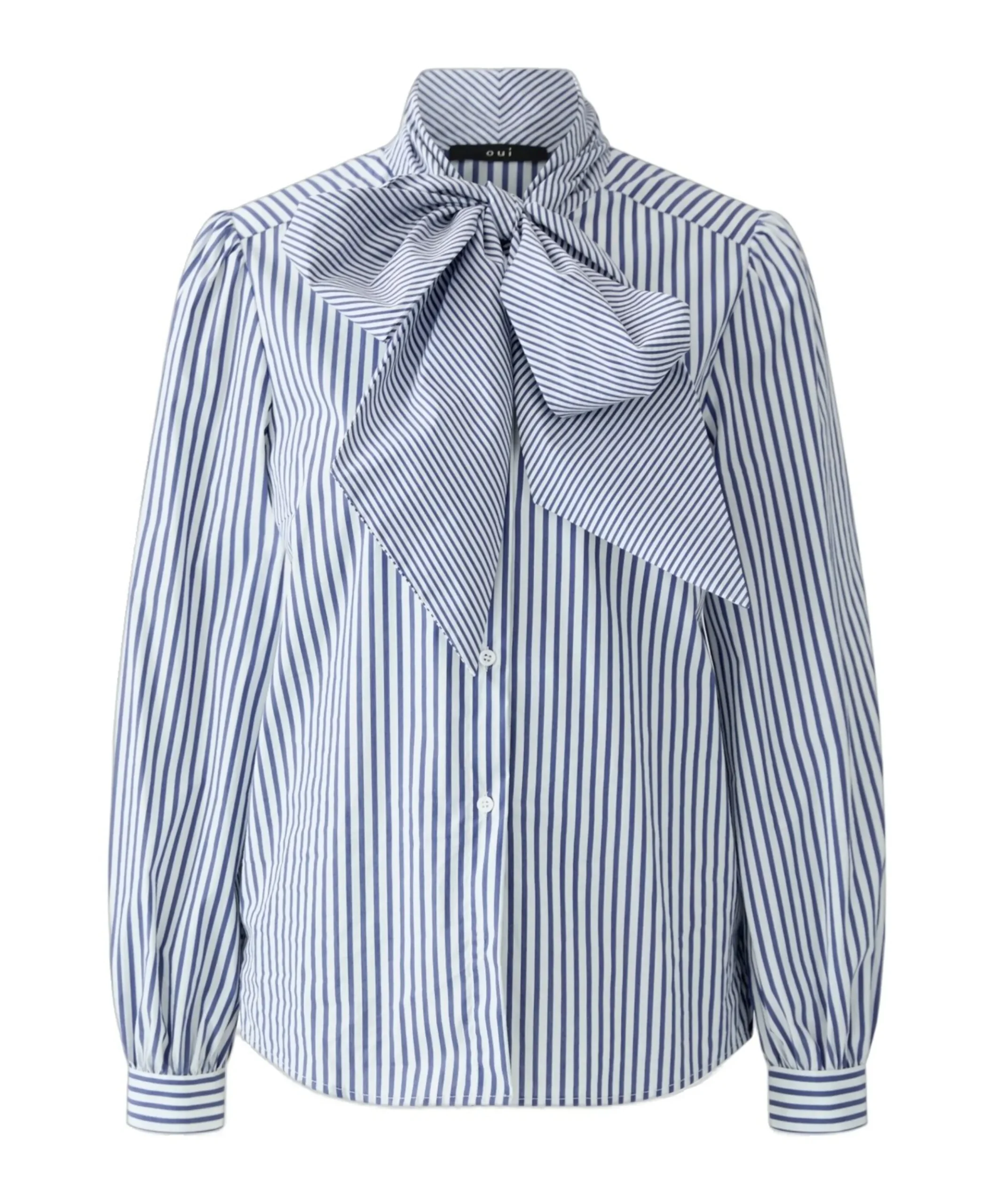 Dames blouse blauw