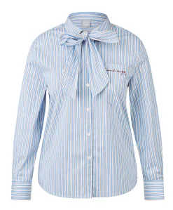 Dames blouse blauw