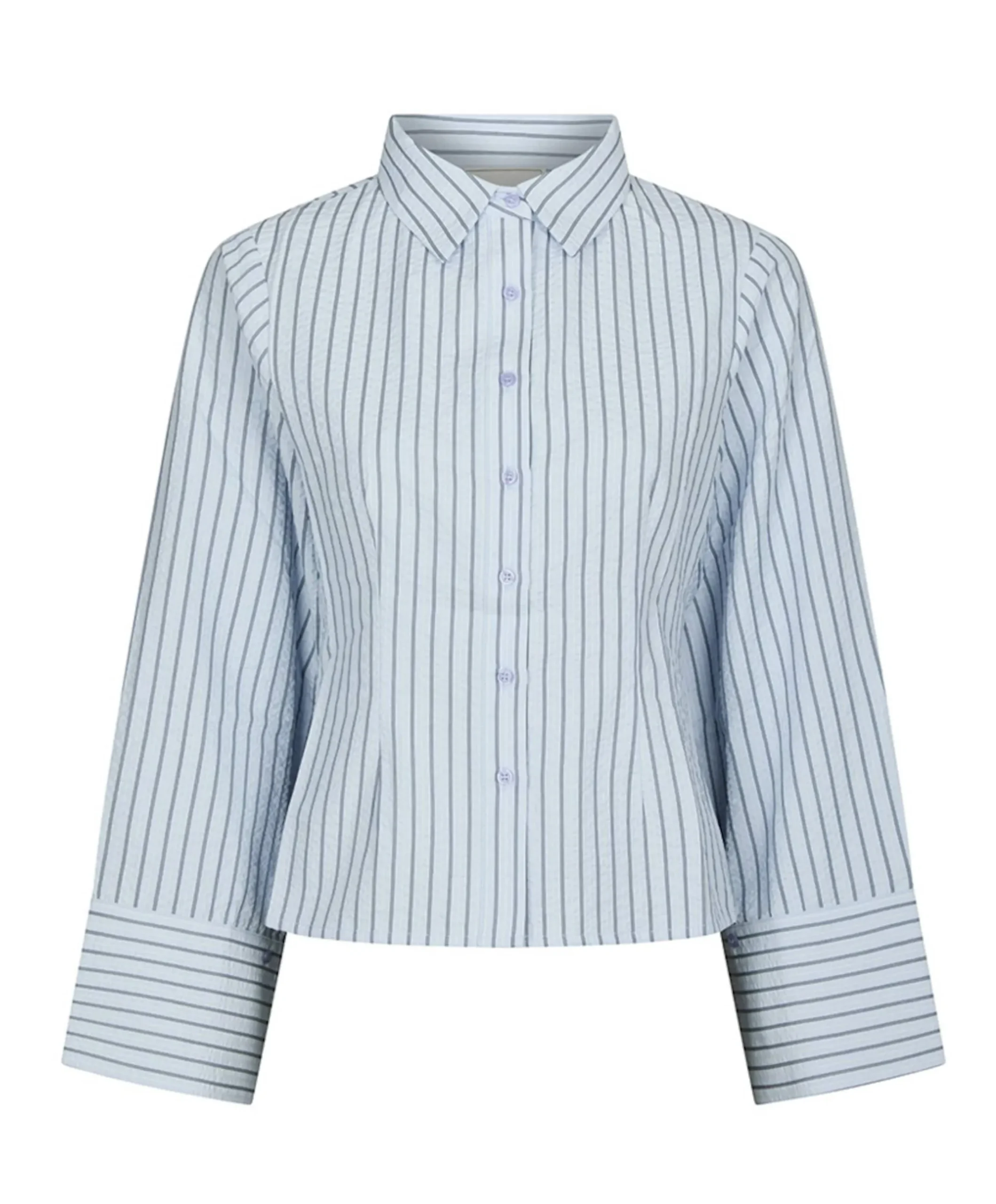 Dames blouse blauw