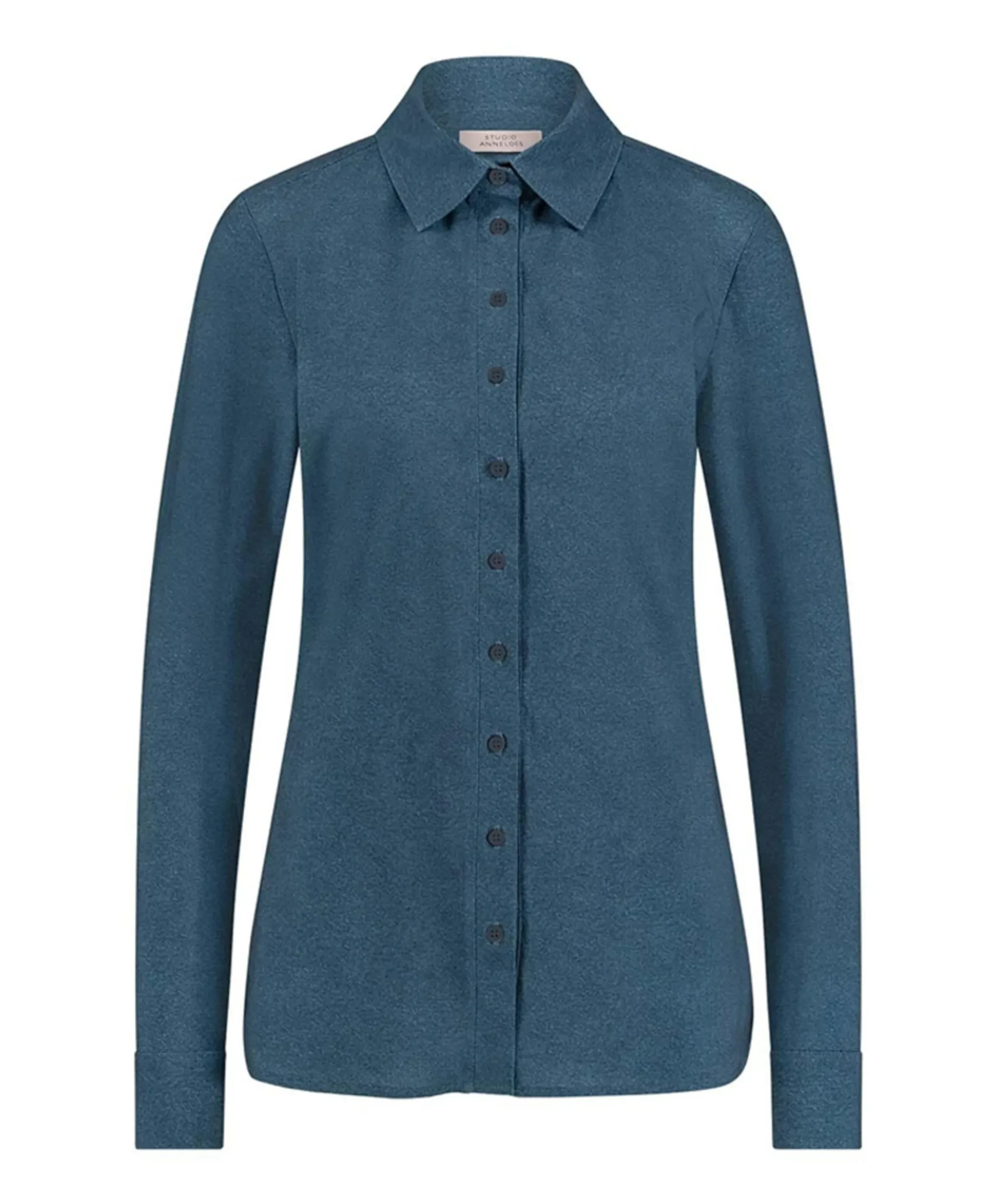 Dames blouse blauw