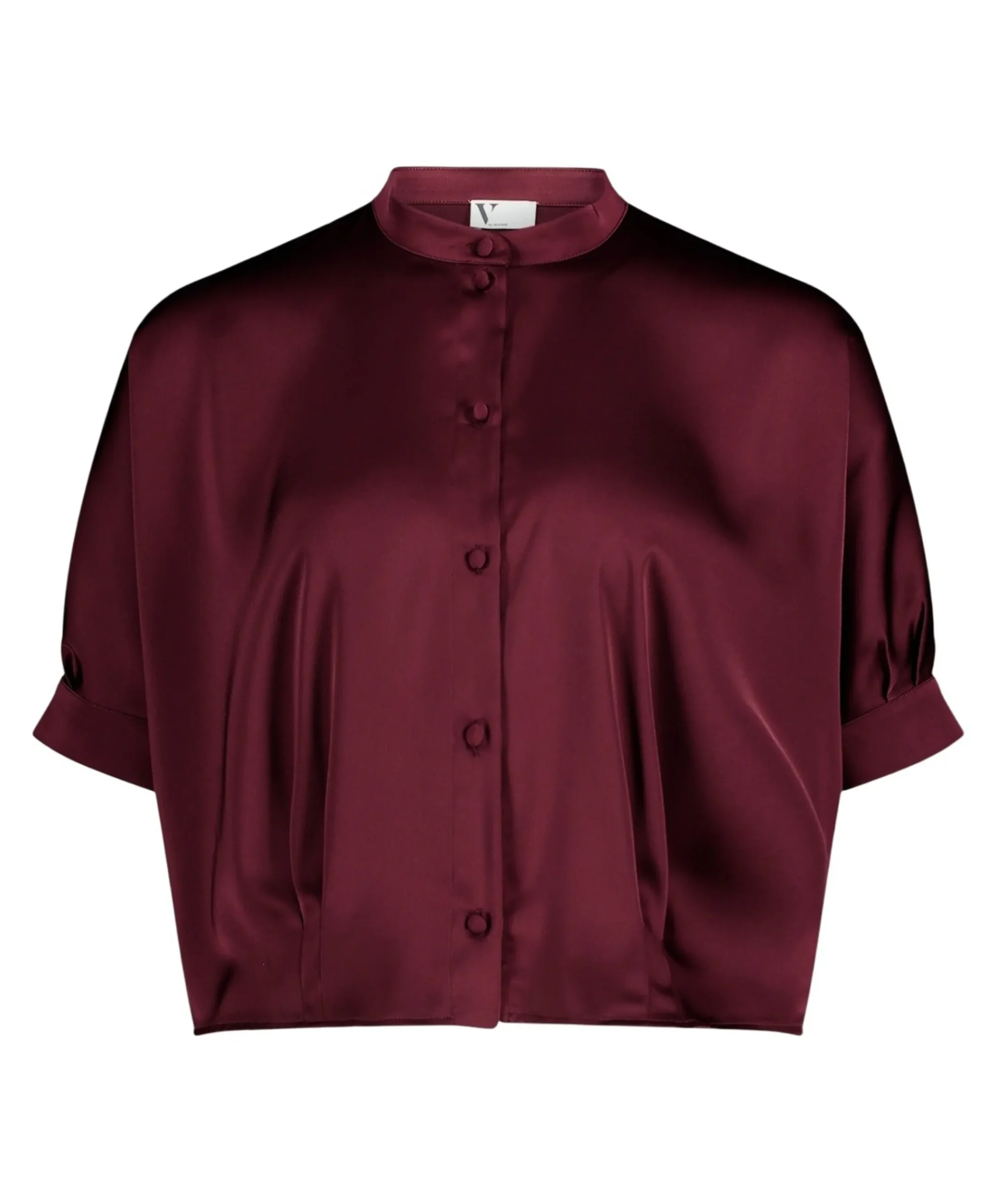 Dames blouse bordeaux