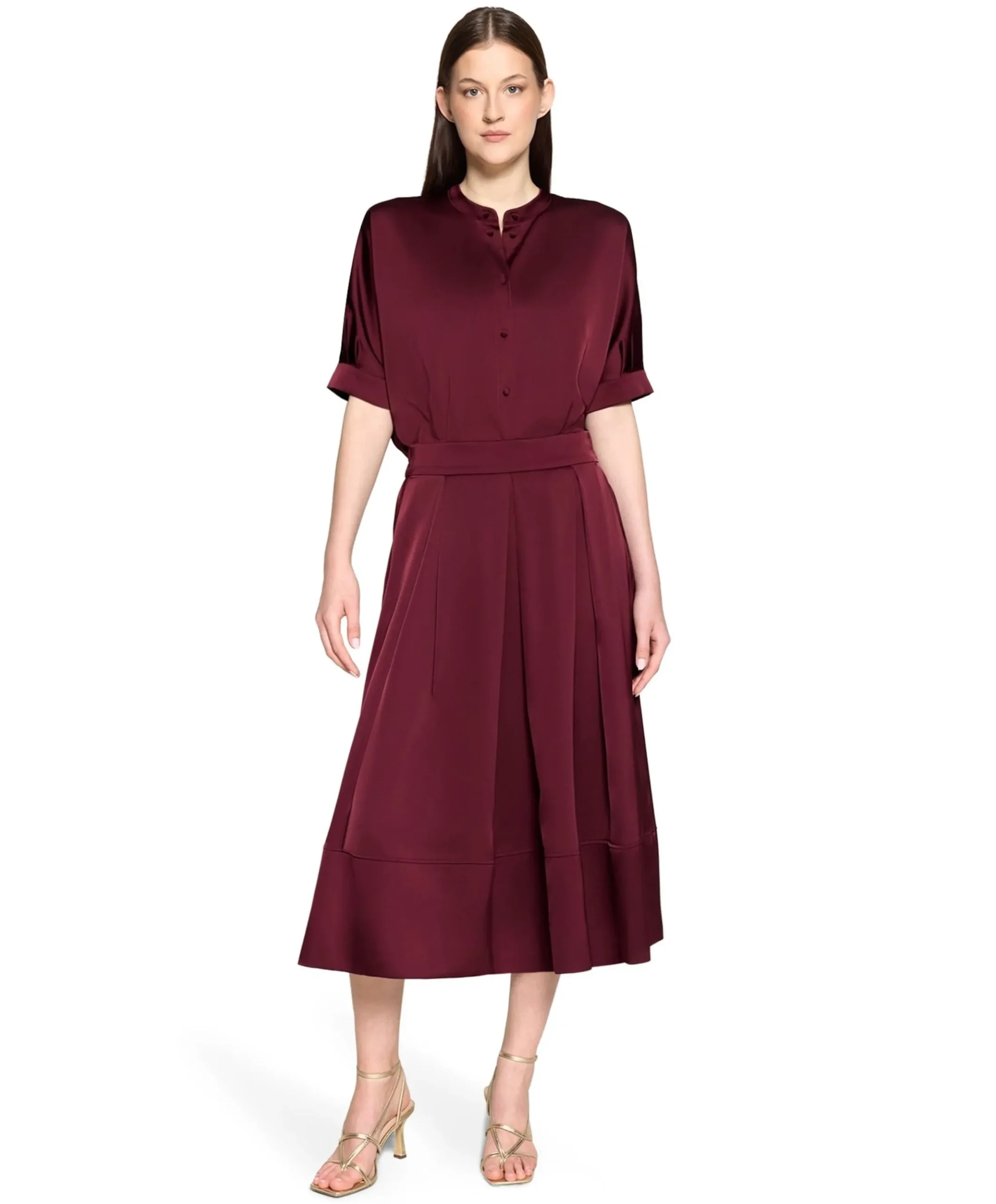 Dames blouse bordeaux