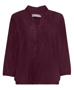 Dames blouse bordeaux