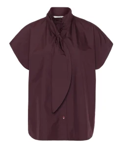 Dames blouse bordeaux