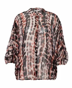 Dames blouse bordeaux