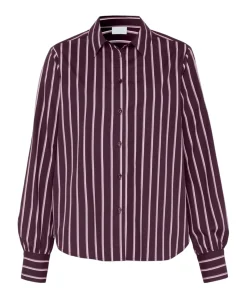Dames blouse bordeaux