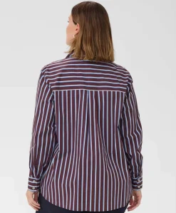 Dames blouse bordeaux