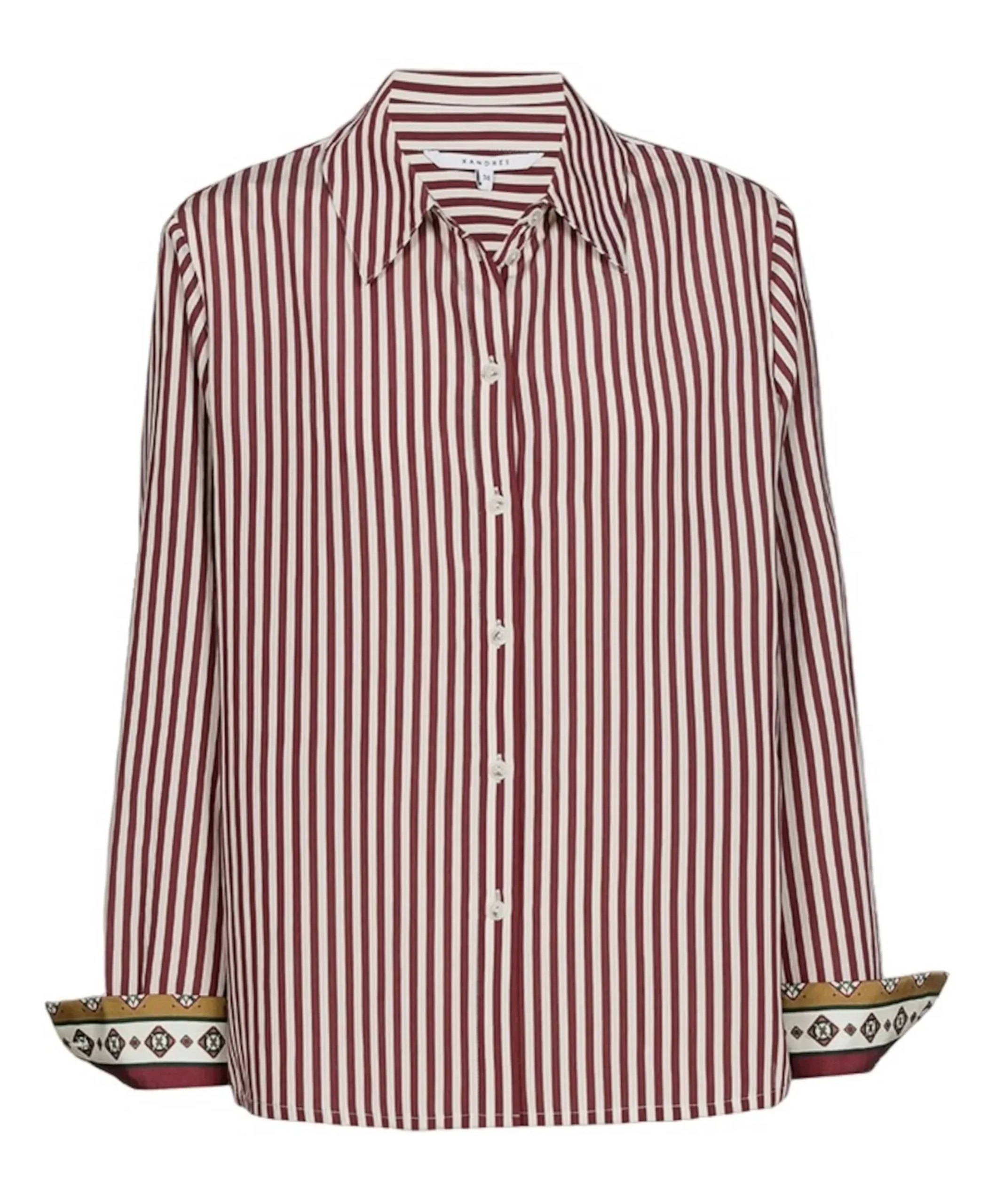 Dames blouse bordeaux