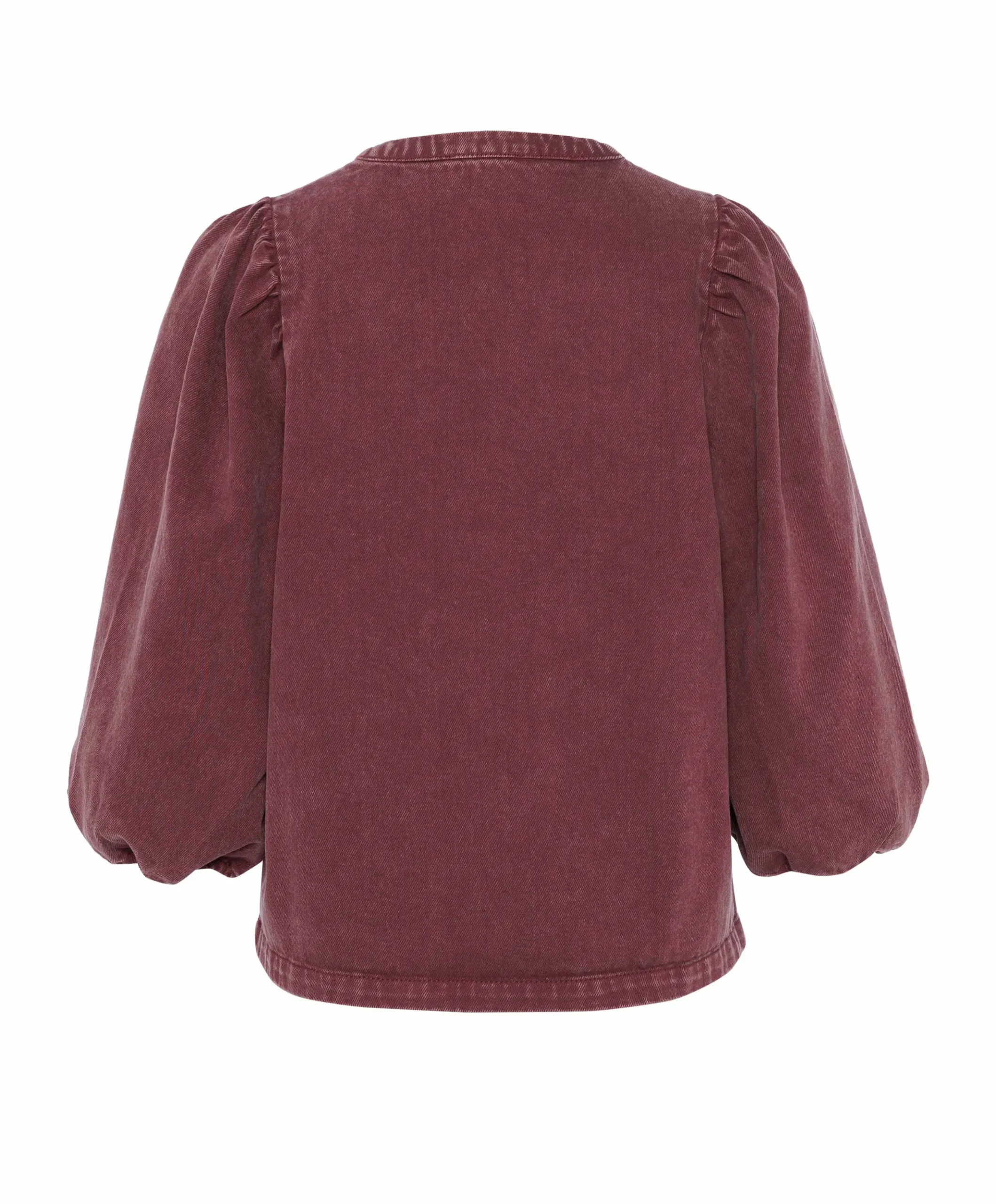 Dames blouse bordeaux
