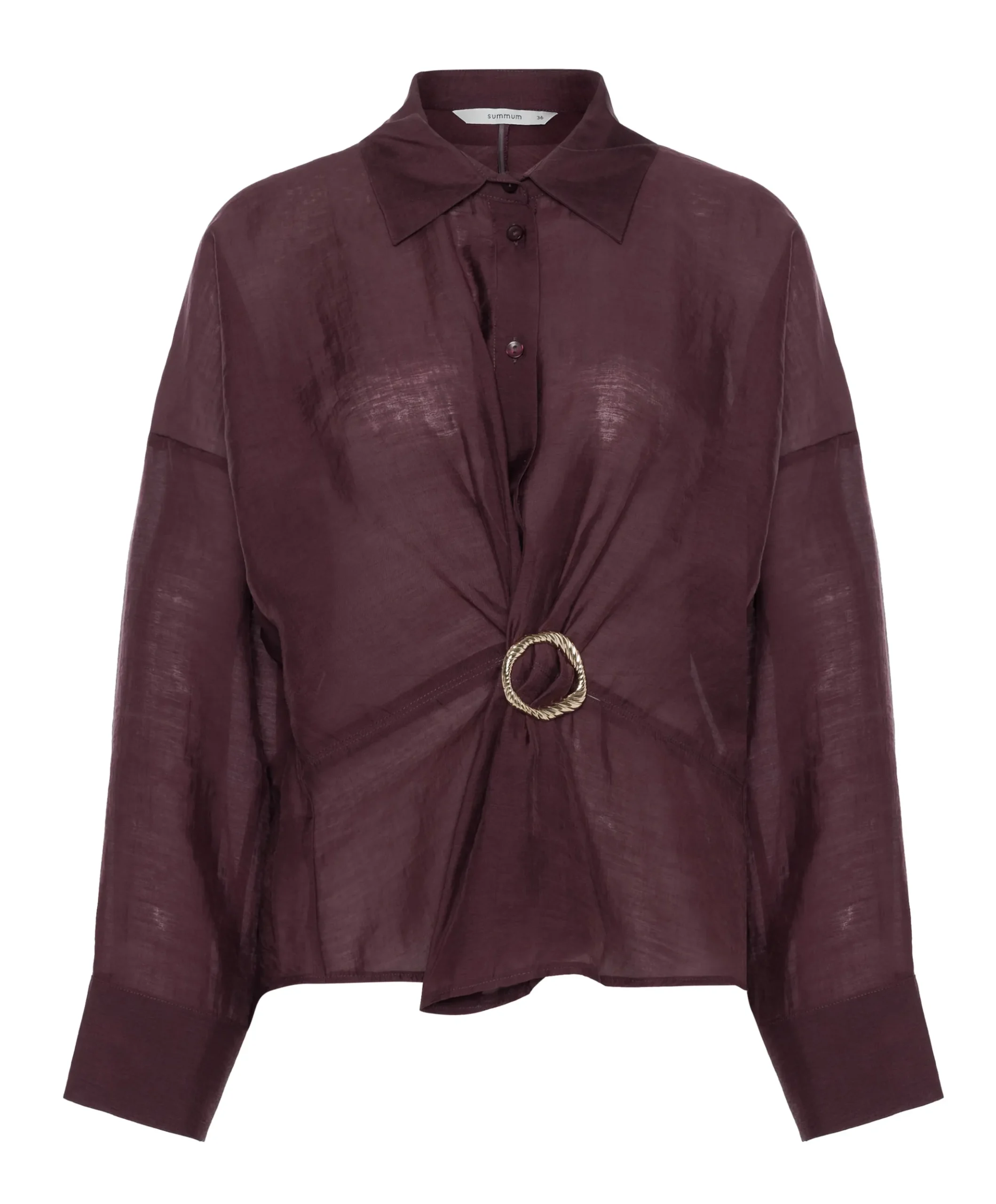 Dames blouse bordeaux