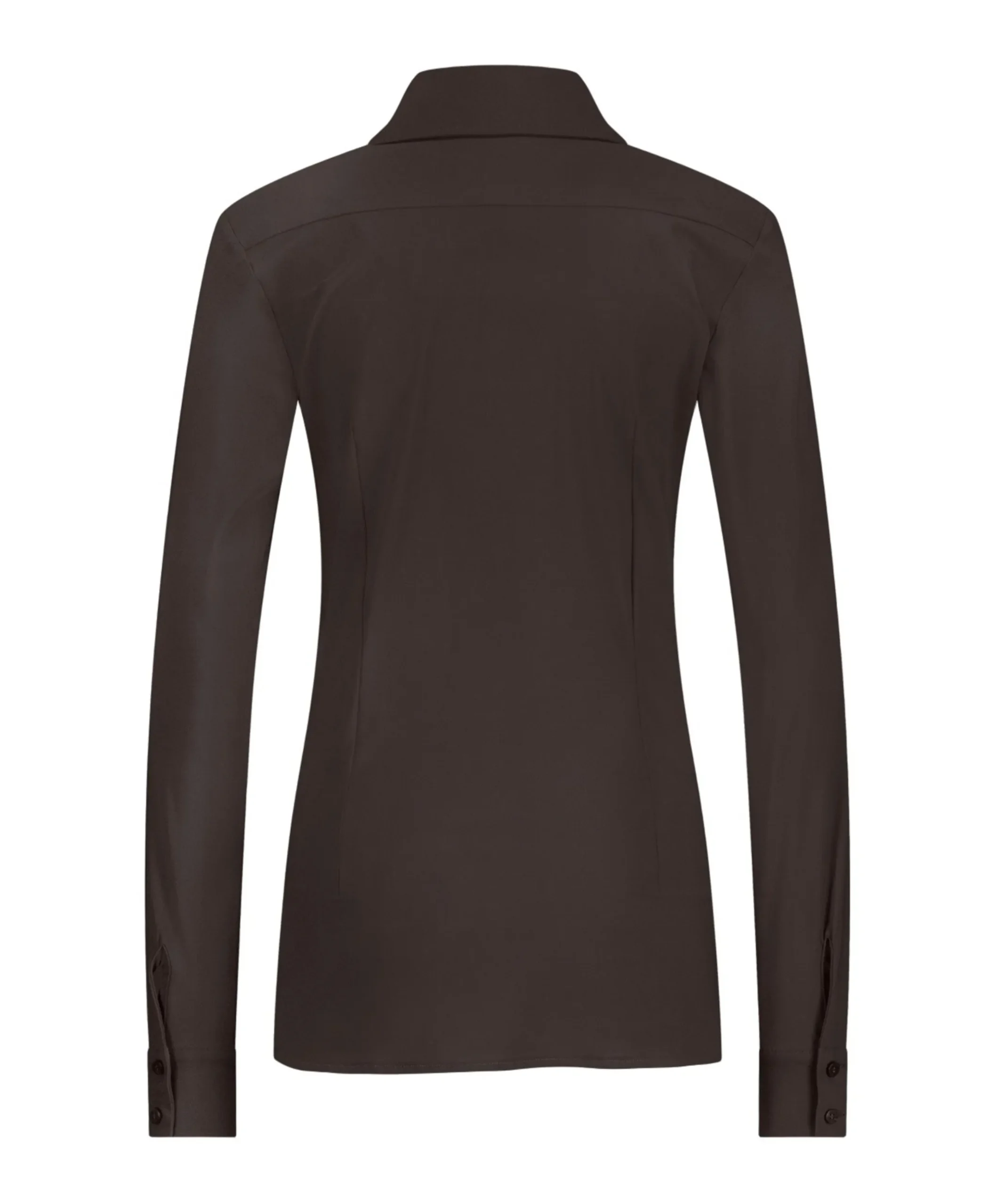 Dames blouse bruin