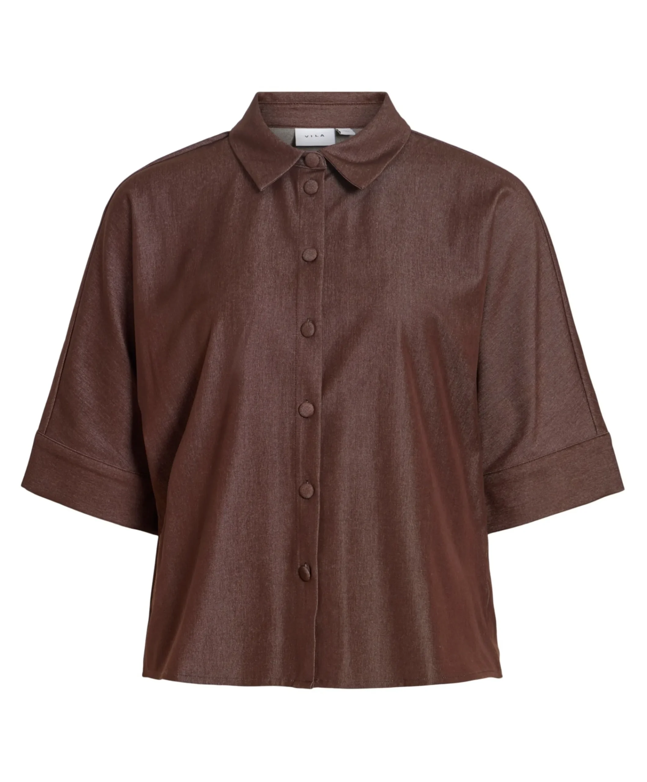 Dames blouse bruin