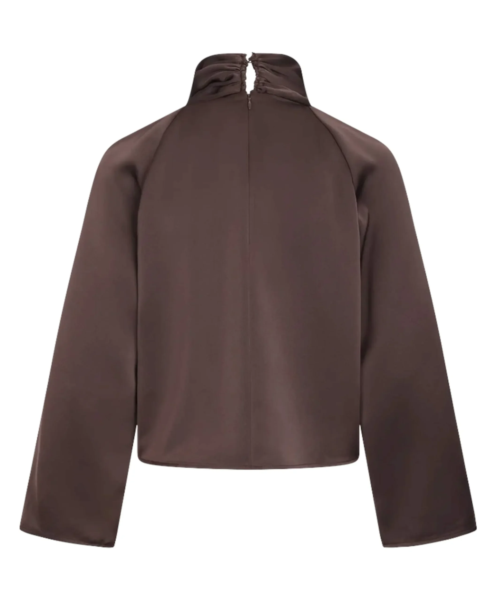 Dames blouse bruin