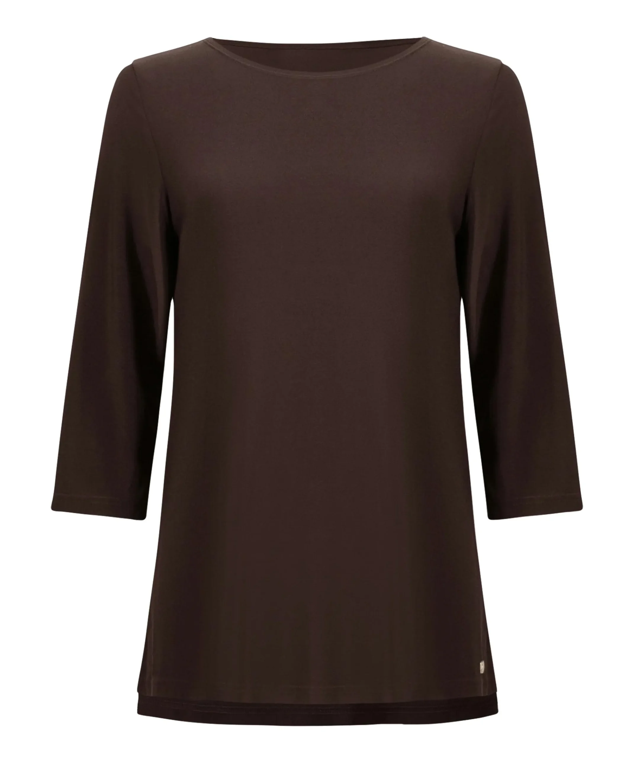 Dames blouse bruin