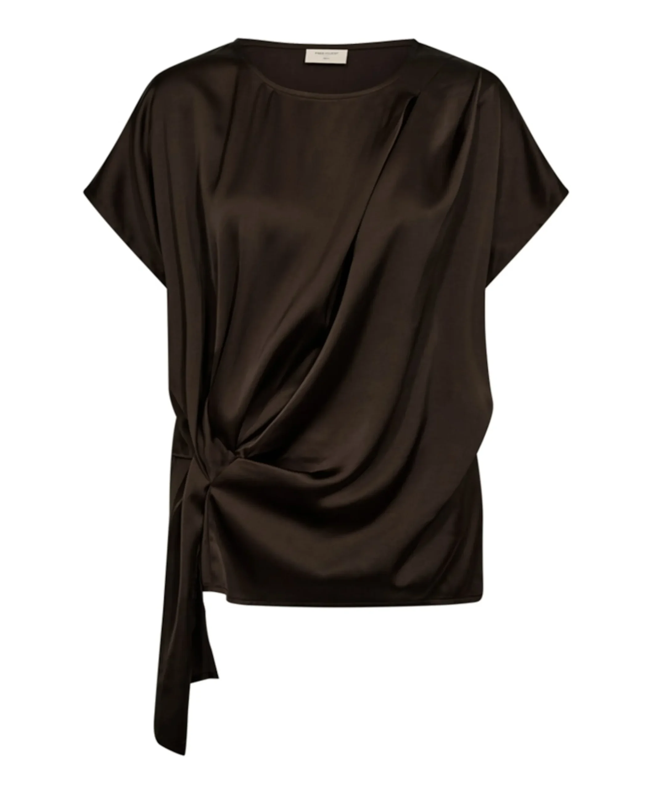 Dames blouse bruin