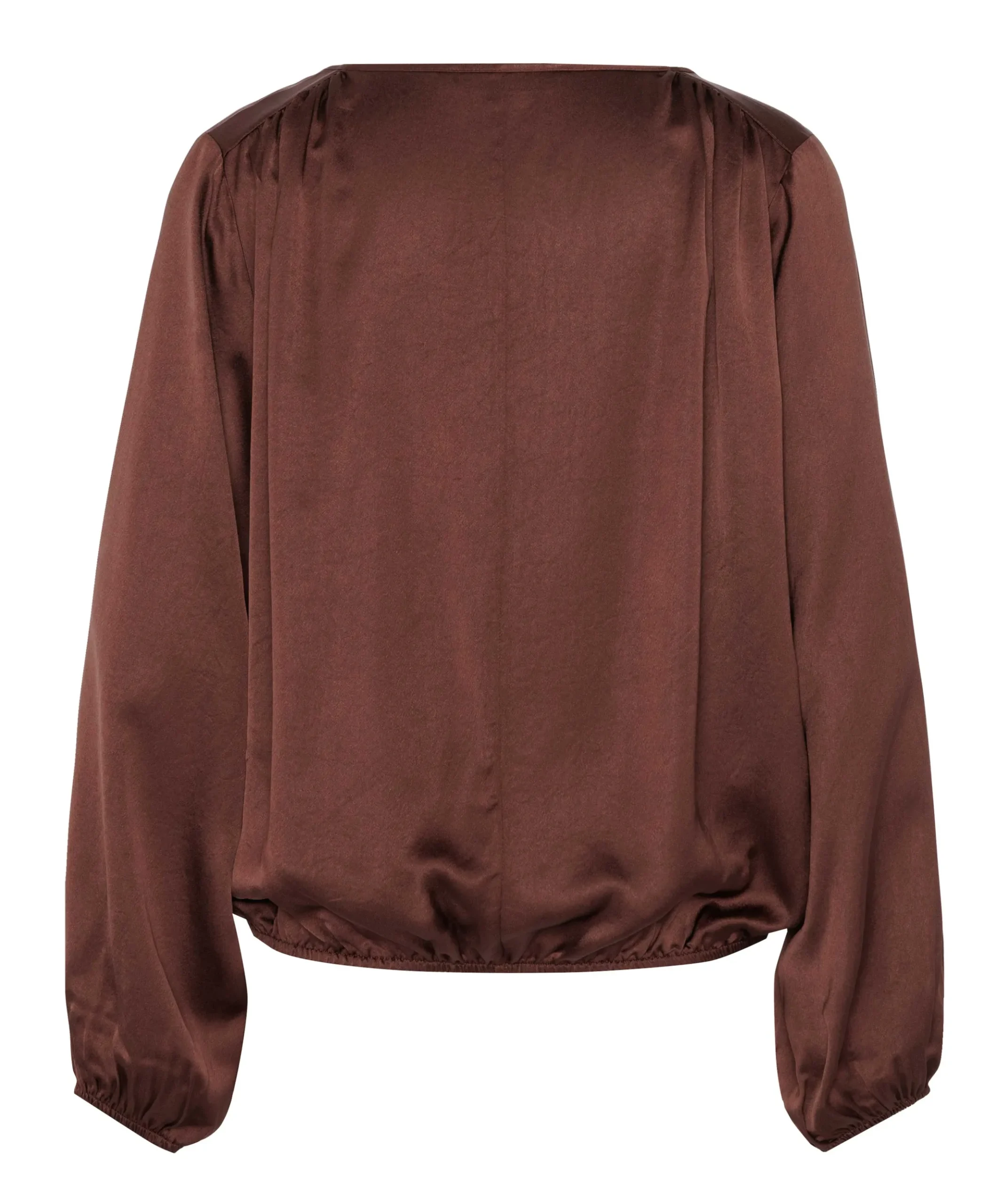 Dames blouse bruin