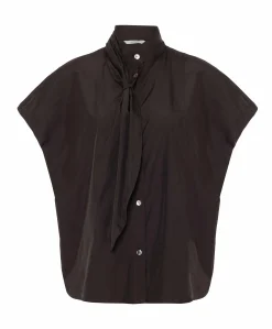 Dames blouse bruin