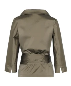 Dames blouse bruin