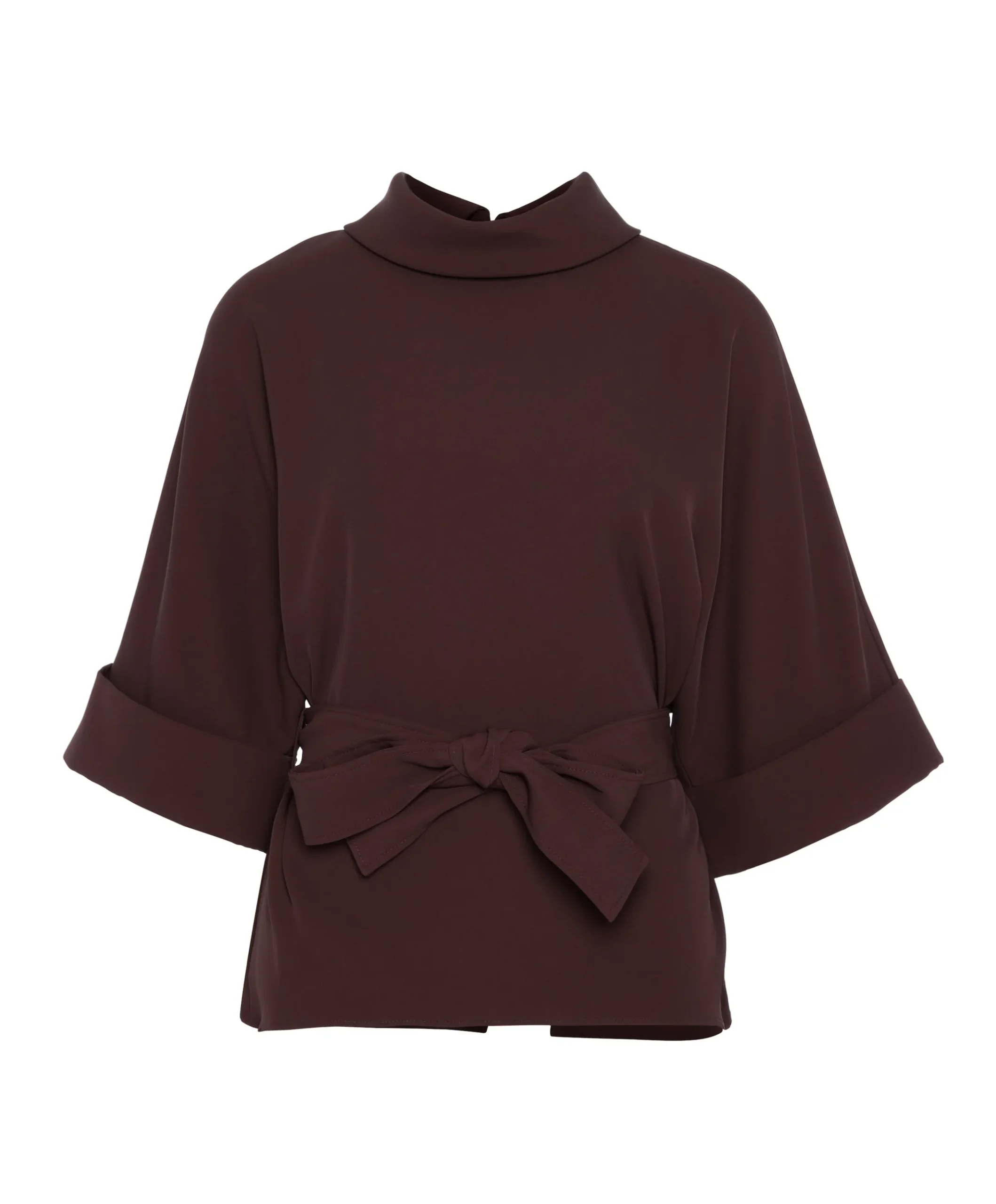 Dames blouse bruin