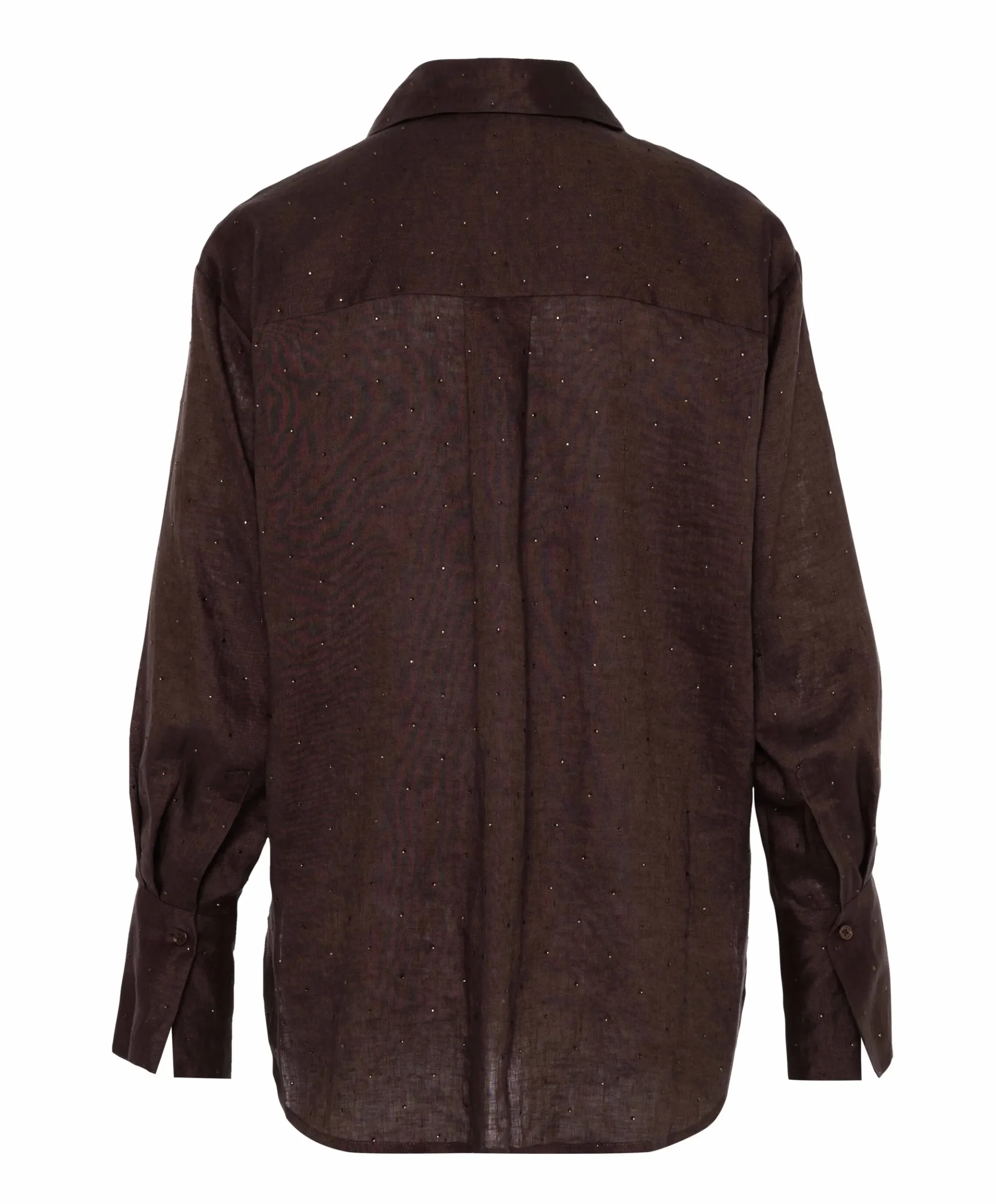 Dames blouse bruin