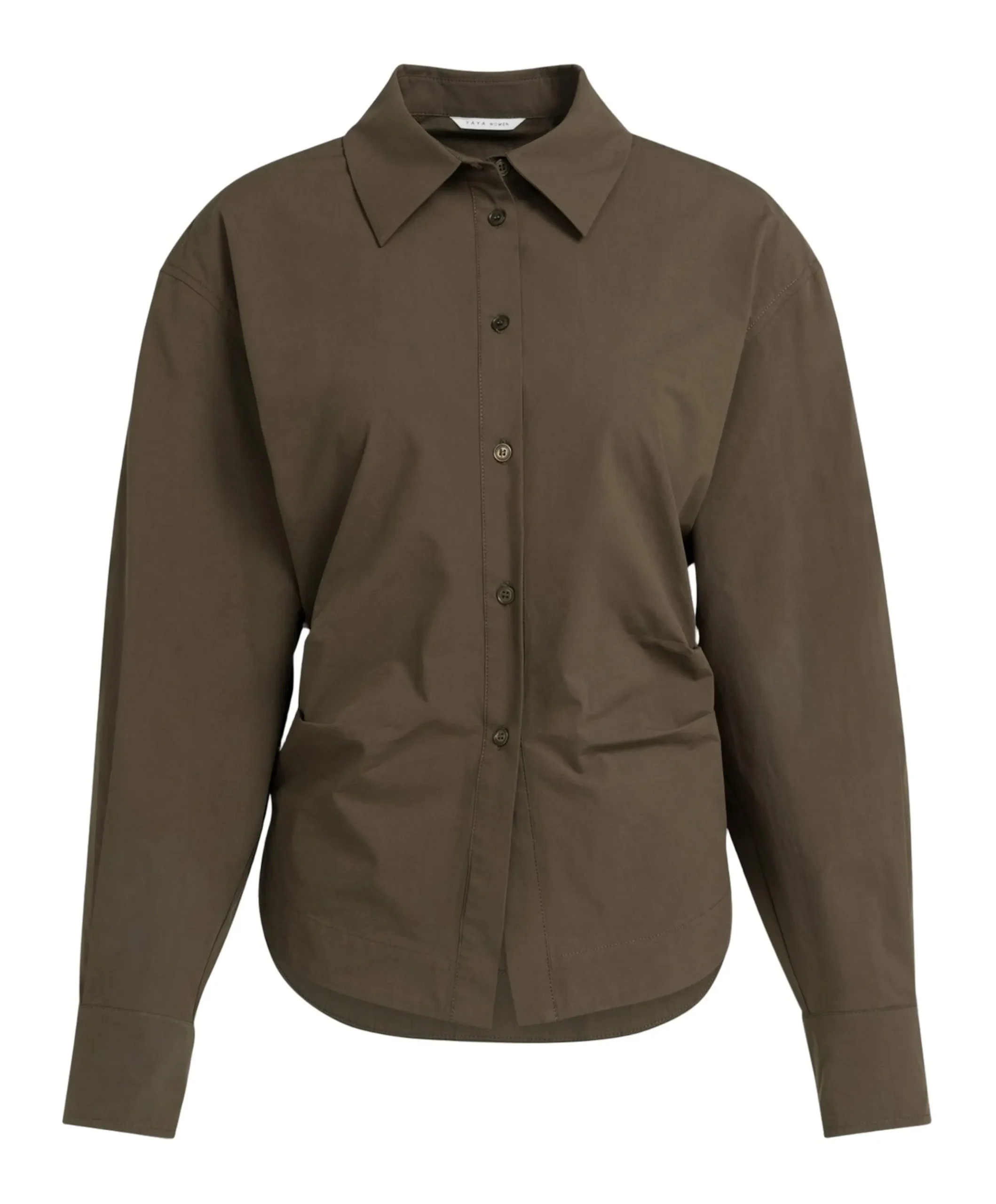 Dames blouse bruin