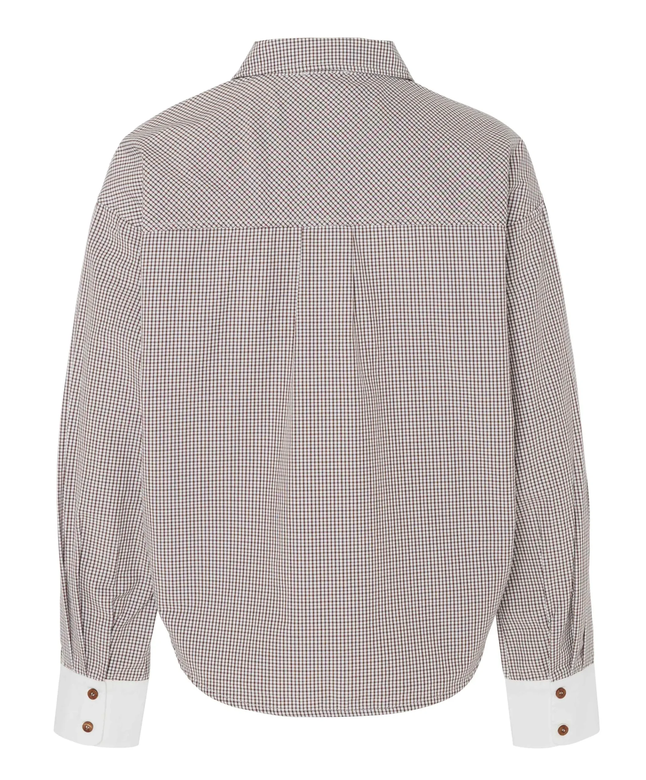 Dames blouse bruin