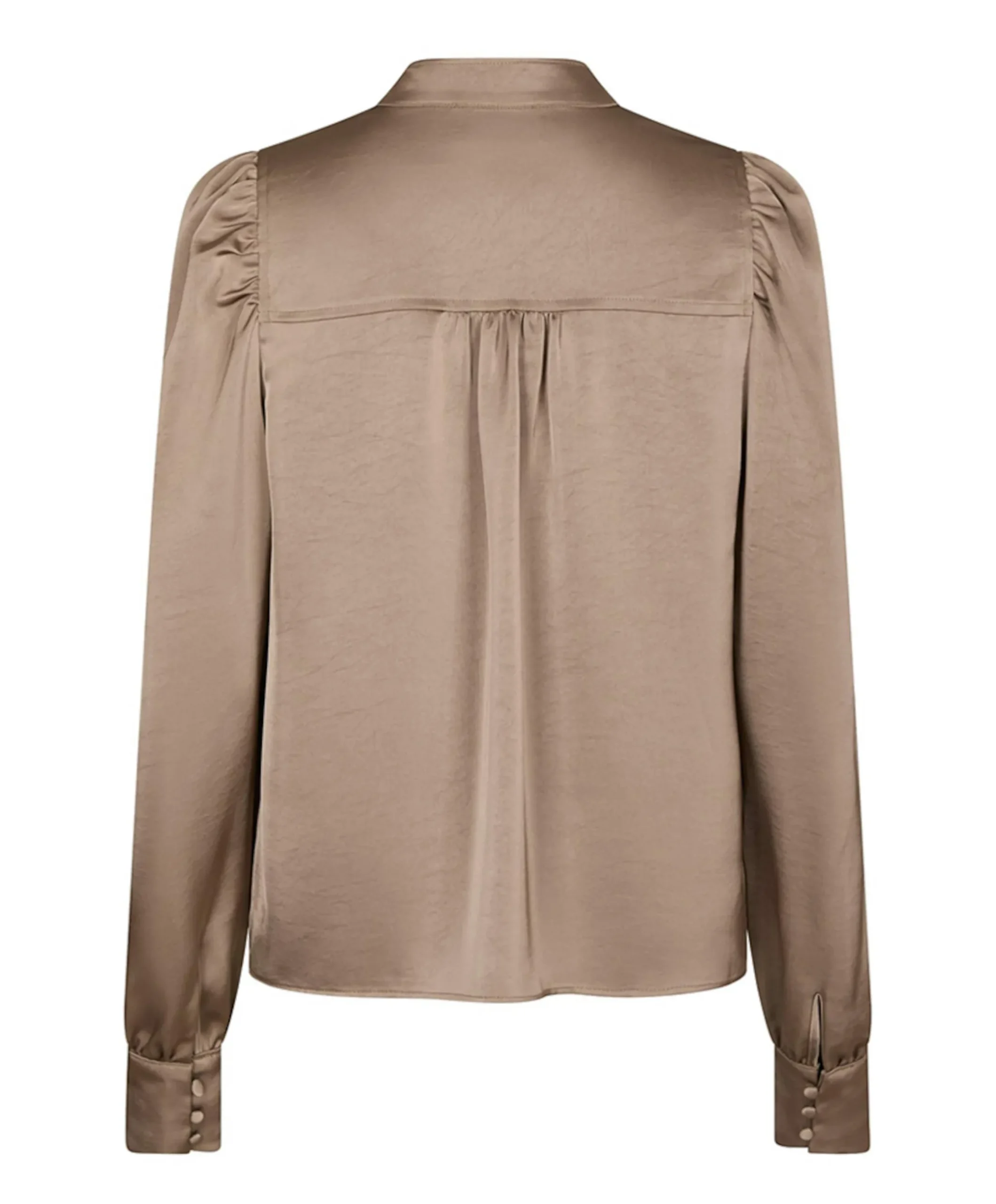 Dames blouse bruin