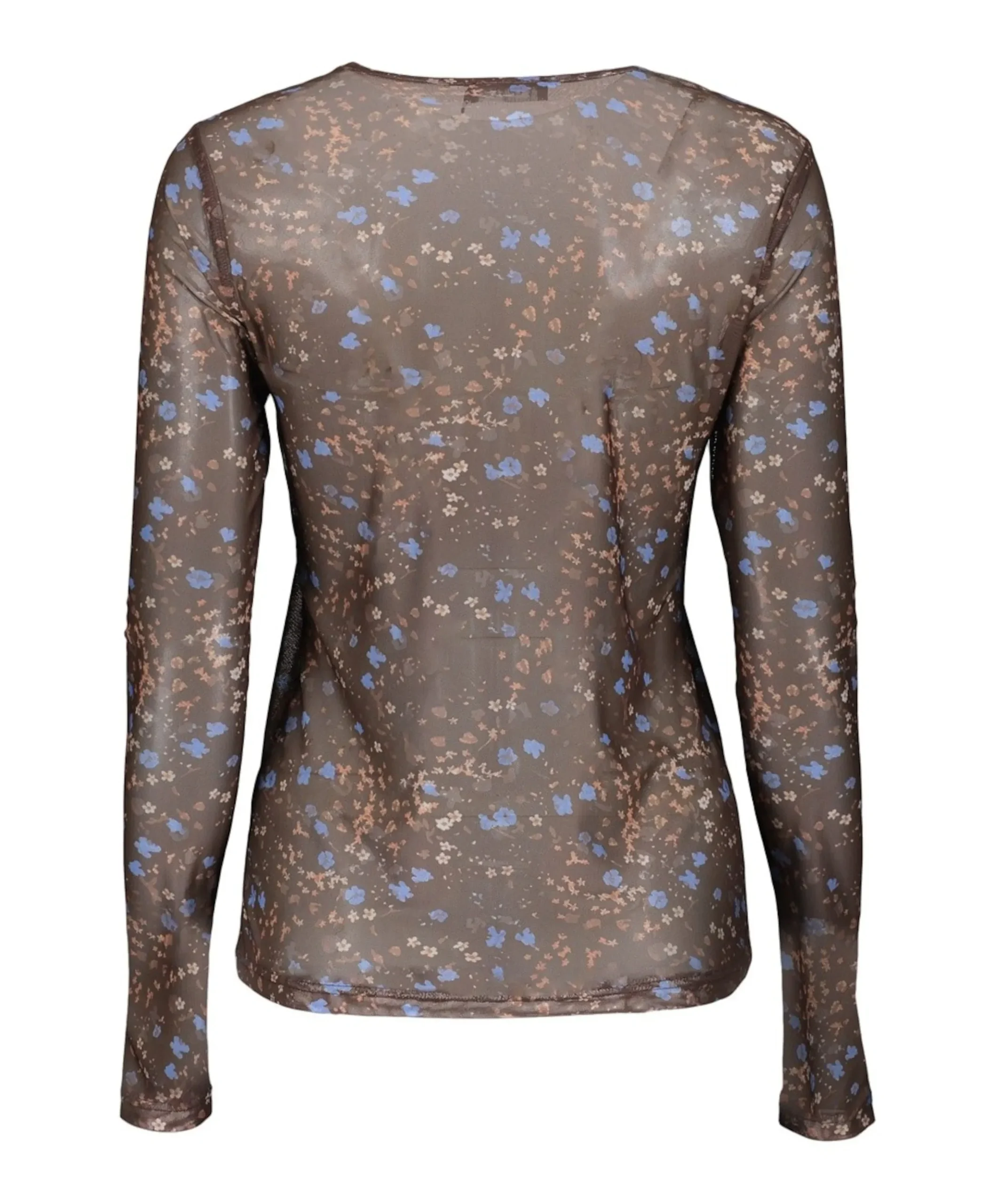 Dames blouse bruin