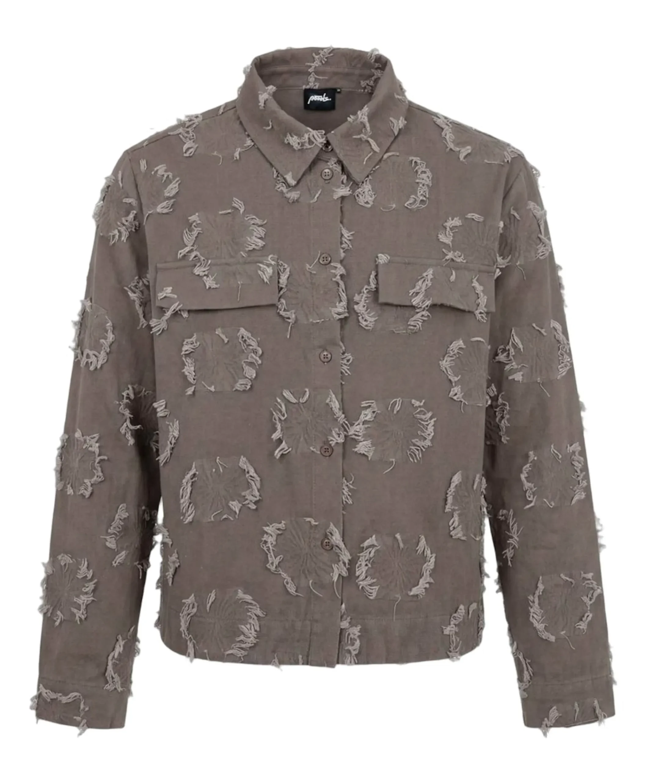 Dames blouse bruin
